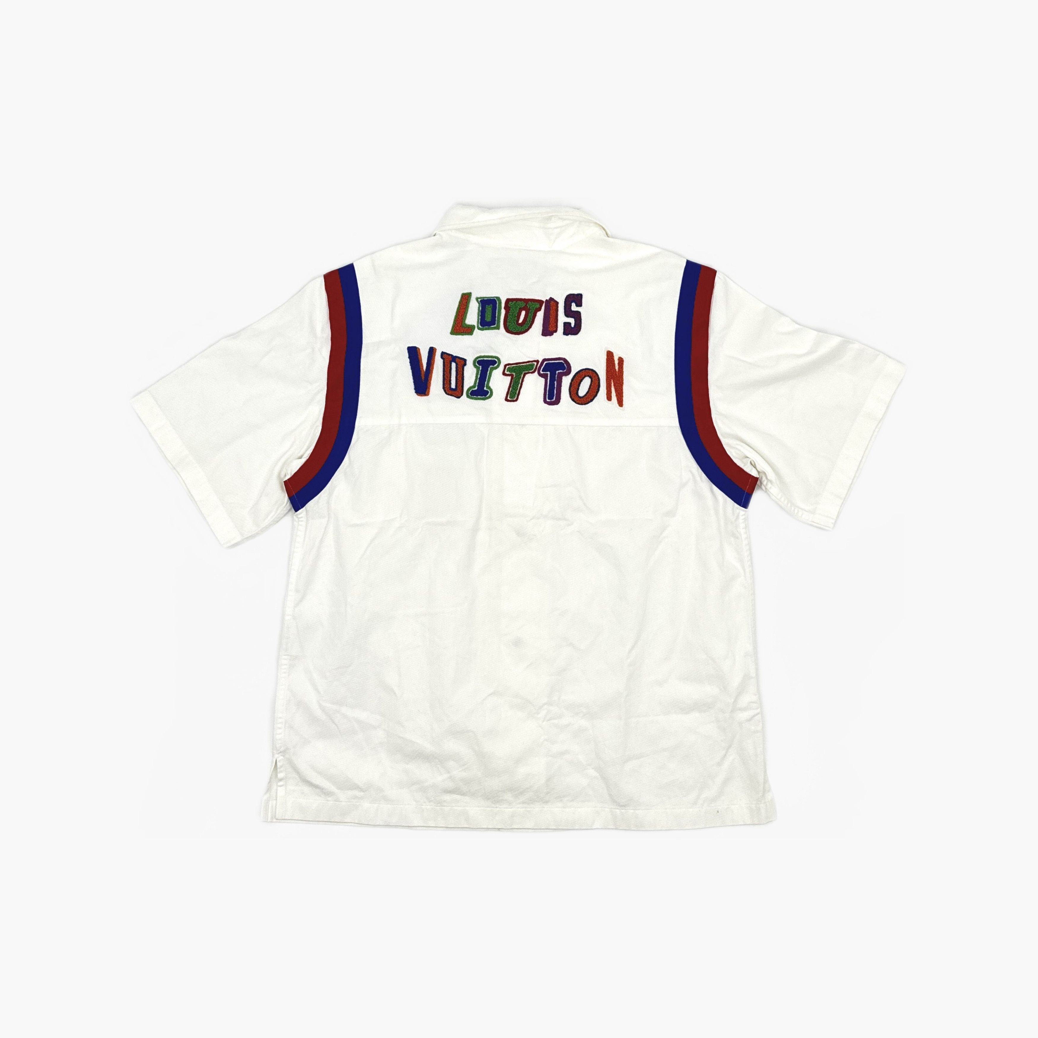 Louis Vuitton Louis Vuitton x NBA Logo Shirt Size L Size US L / EU 52-54 / 3 - 2 Thumbnail