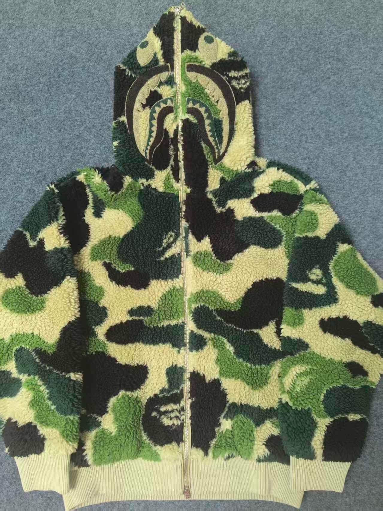 Bape BAPE ABC Camo Shark Hoodie Size M Size US M / EU 48-50 / 2 - 2 Thumbnail