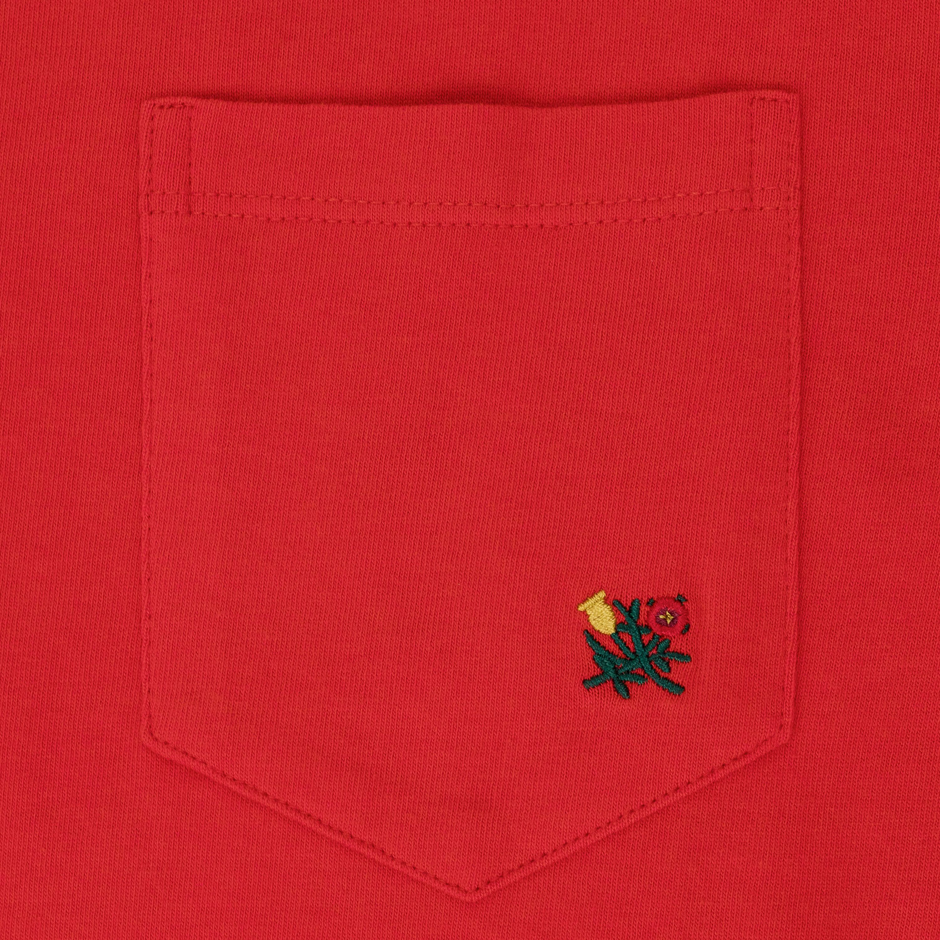 Aime Leon Dore Red Crest Pocket T-shirt SIZE S Size US S / EU 44-46 / 1 - 4 Thumbnail