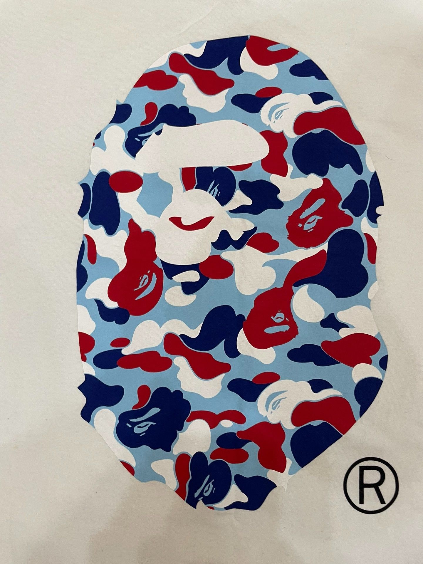 Bape A BATHING APE Camo Ape Head T-Shirt Size L Size US L / EU 52-54 / 3 - 3 Thumbnail