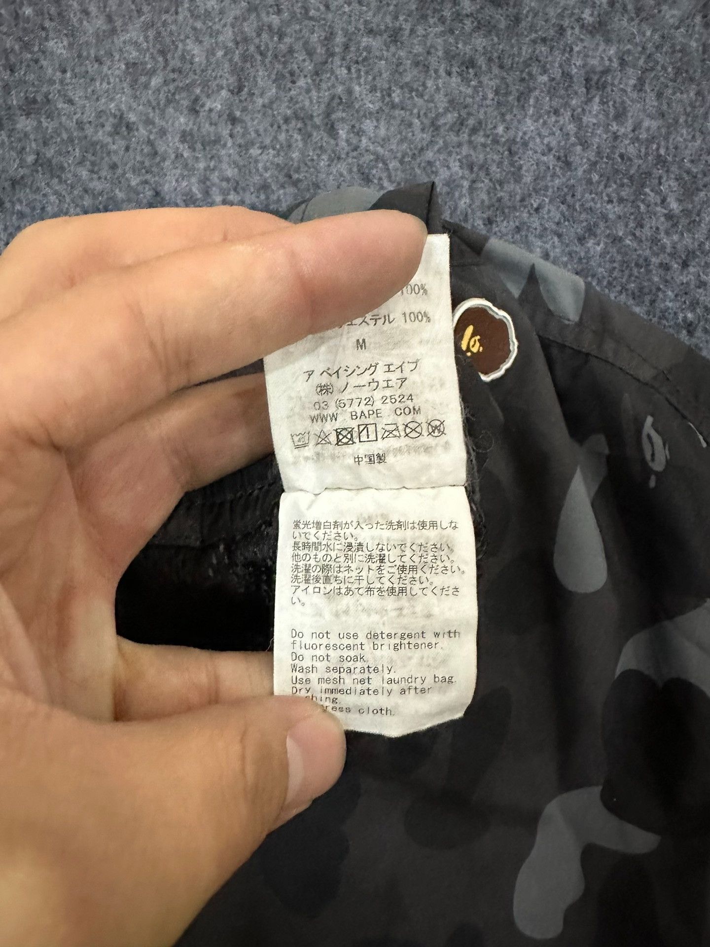 Bape Bape Gray Camo Shorts Size M Size US 32 / EU 48 - 8 Thumbnail