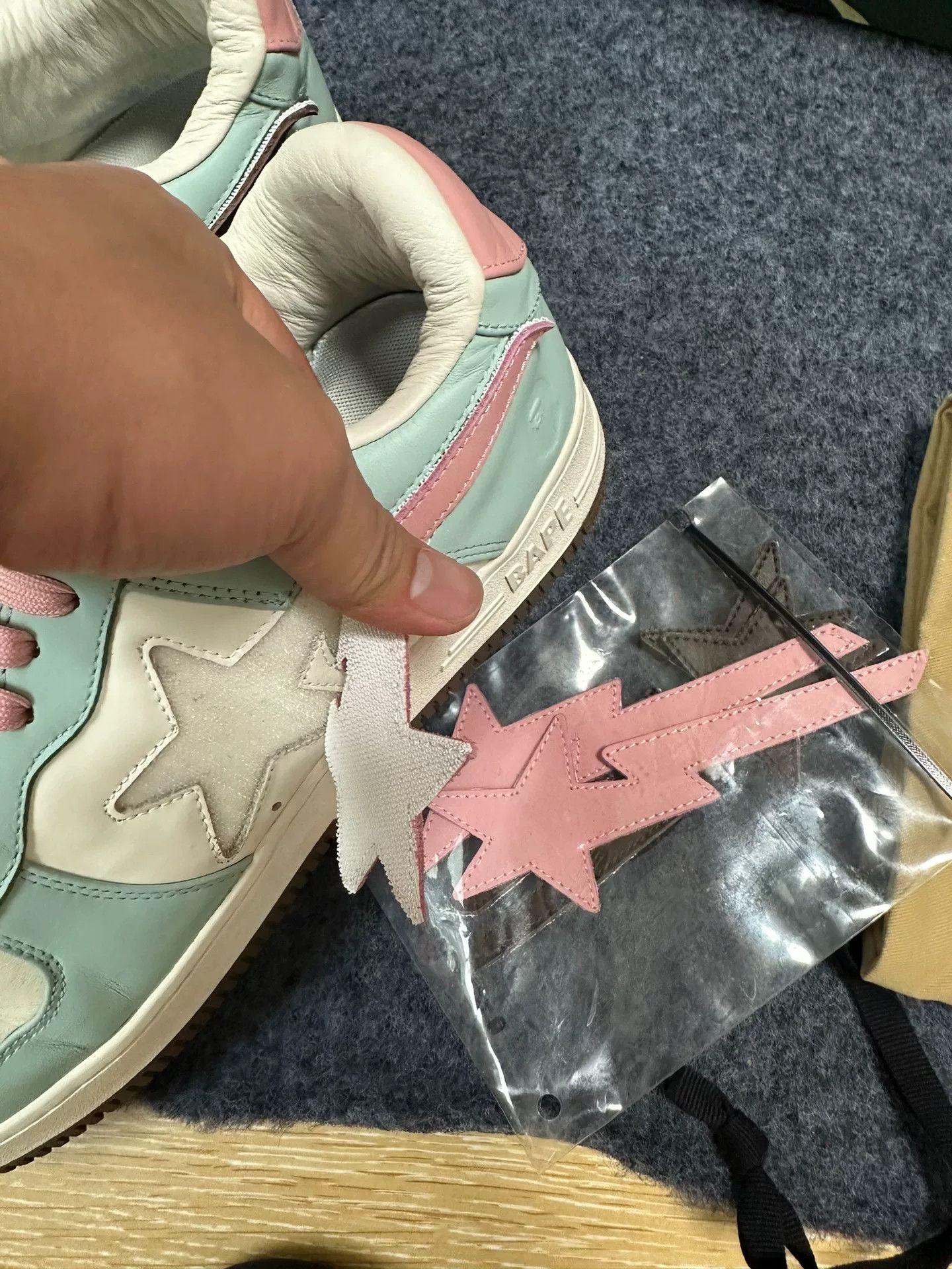 Bape Bape Sta Multi-Color Sneakers Size 12 Size US 12 / EU 45 - 10 Thumbnail