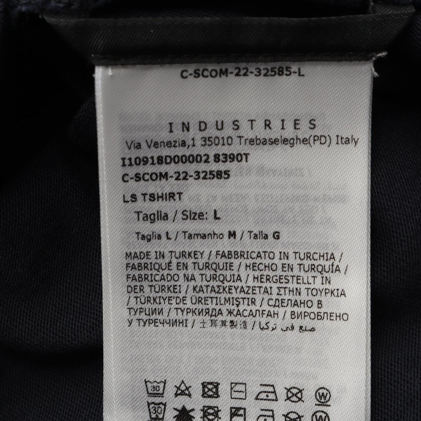 Moncler Moncler Moncler Cotton Long Sleeve Top Textile T-Shirts I10918D00002 DUTY FREE for USA Size ONE SIZE - 5 Thumbnail