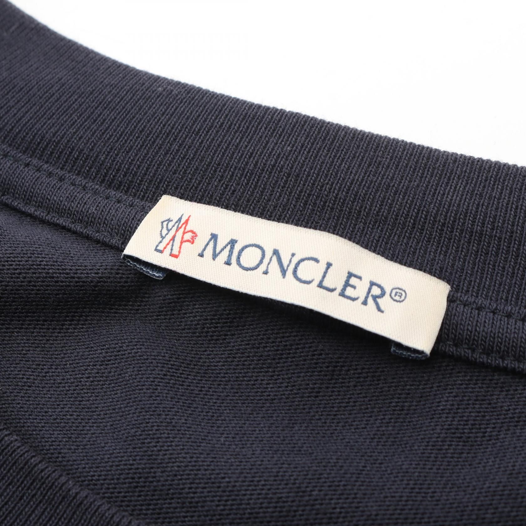 Moncler Moncler Moncler Cotton Long Sleeve Top Textile T-Shirts I10918D00002 DUTY FREE for USA Size ONE SIZE - 3 Thumbnail