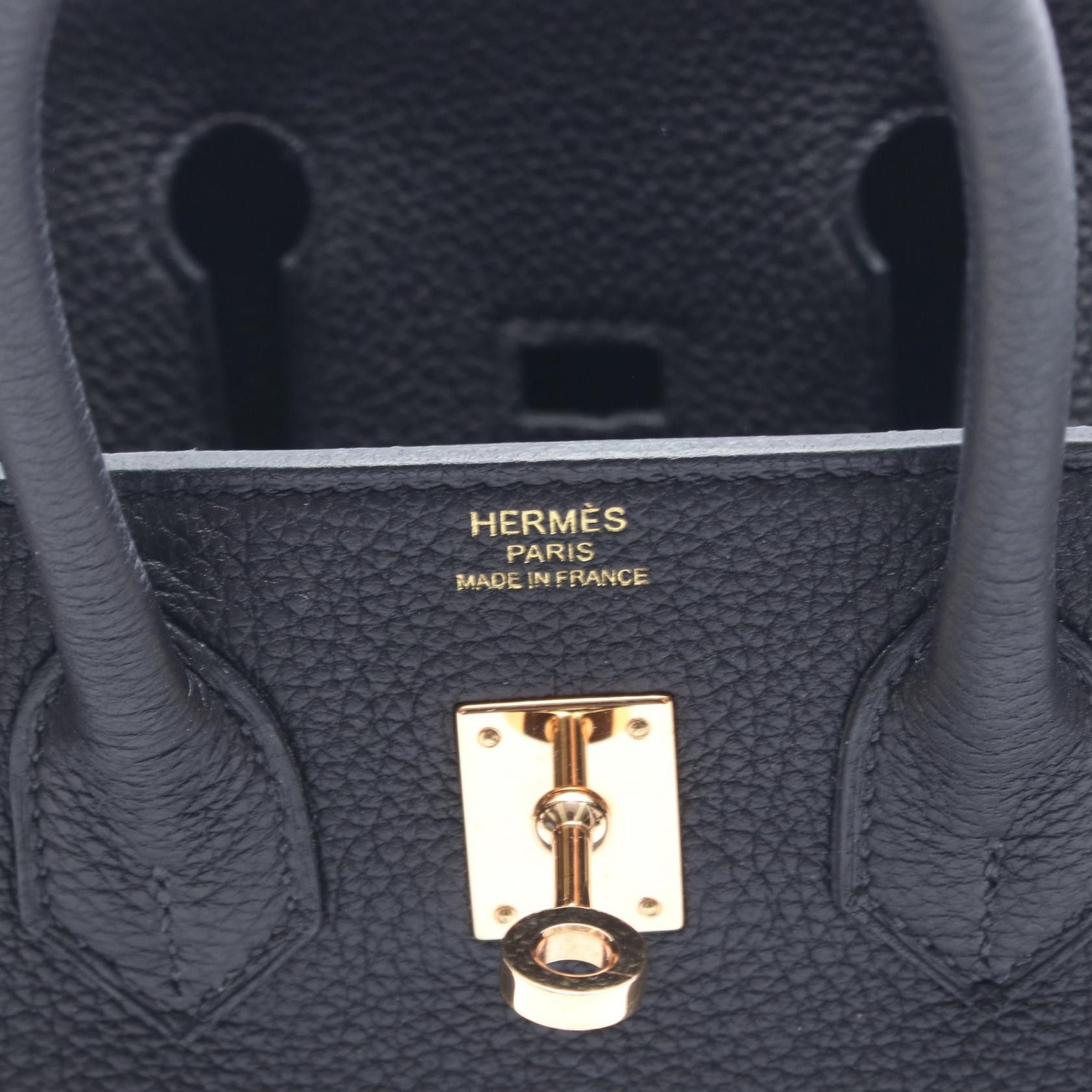 Hermes Hermes Hermes Birkin25 Togo Leather Handbag Stamp U (2022) DUTY FREE for USA Size ONE SIZE - 4 Thumbnail