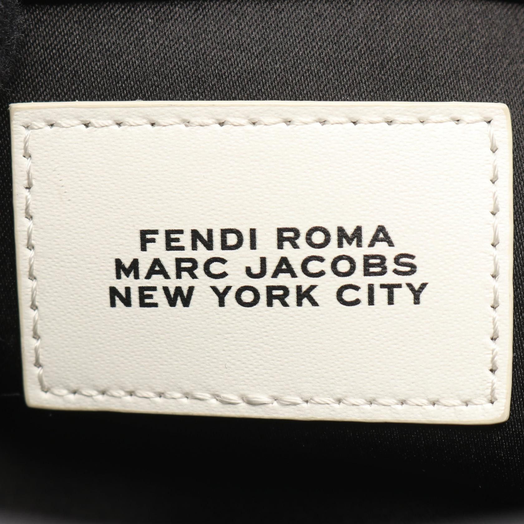 Fendi Fendi Fendi FENDI × MARC JACOBS Mamma Baguette Leather Shoulder Bag Leather Handbag 8BR600 DUTY FREE for USA Size ONE SIZE - 4 Thumbnail