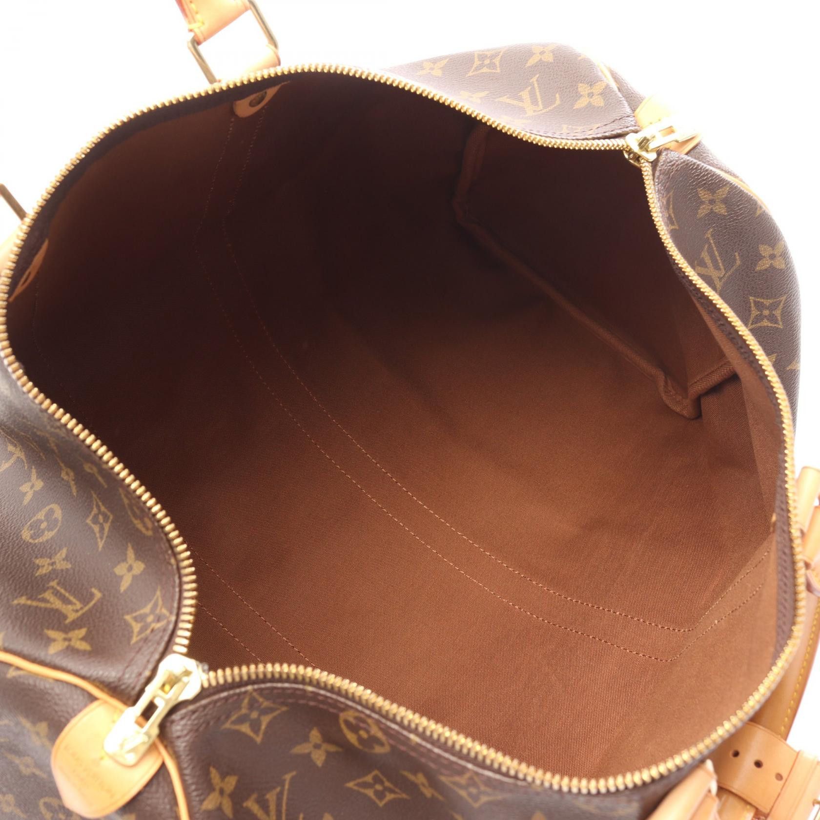 Louis Vuitton Louis Vuitton Louis Vuitton Keepall Boston Bag Monogram Coated Canvas Textile Travel Bag M41428 DUTY FREE for USA Size ONE SIZE - 3 Thumbnail
