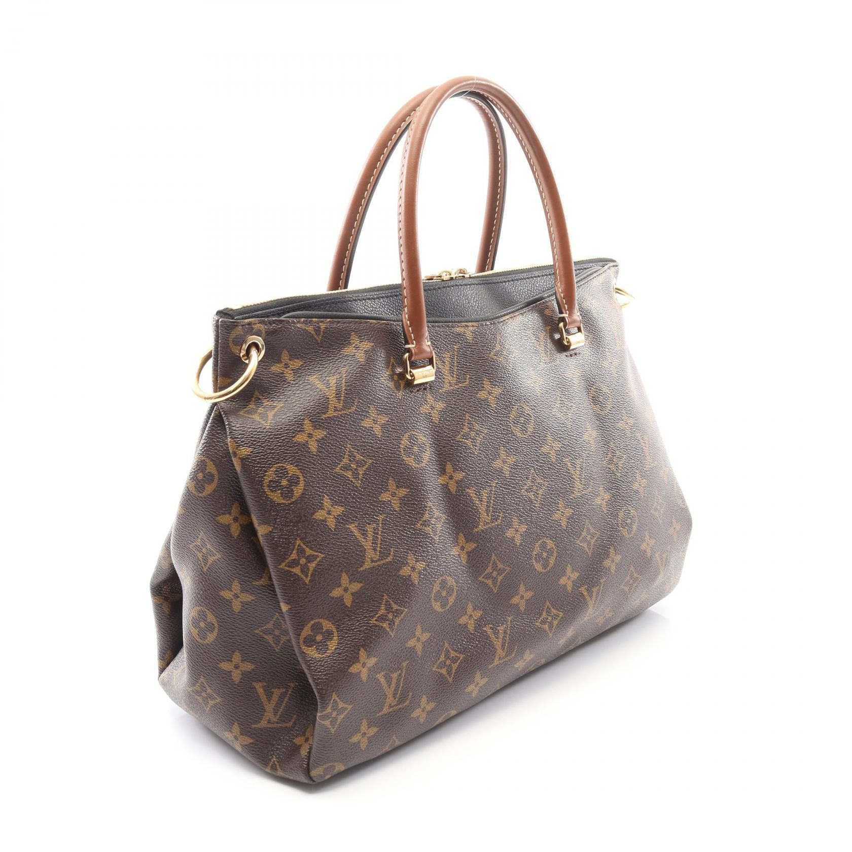 Louis Vuitton Louis Vuitton Louis Vuitton Pallas Monogram handbag Textile Handbag M42756 DUTY FREE for USA Size ONE SIZE - 2 Thumbnail