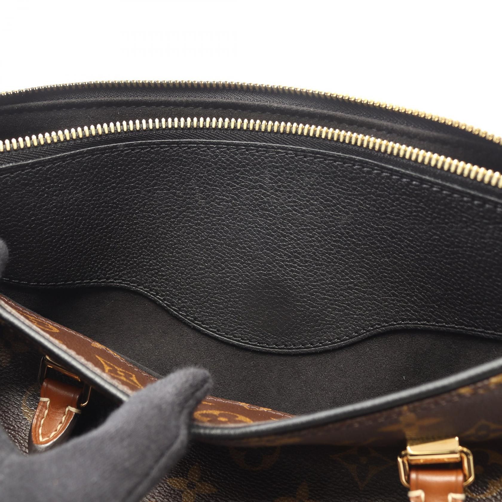 Louis Vuitton Louis Vuitton Louis Vuitton Pallas Monogram handbag Textile Handbag M42756 DUTY FREE for USA Size ONE SIZE - 6 Thumbnail