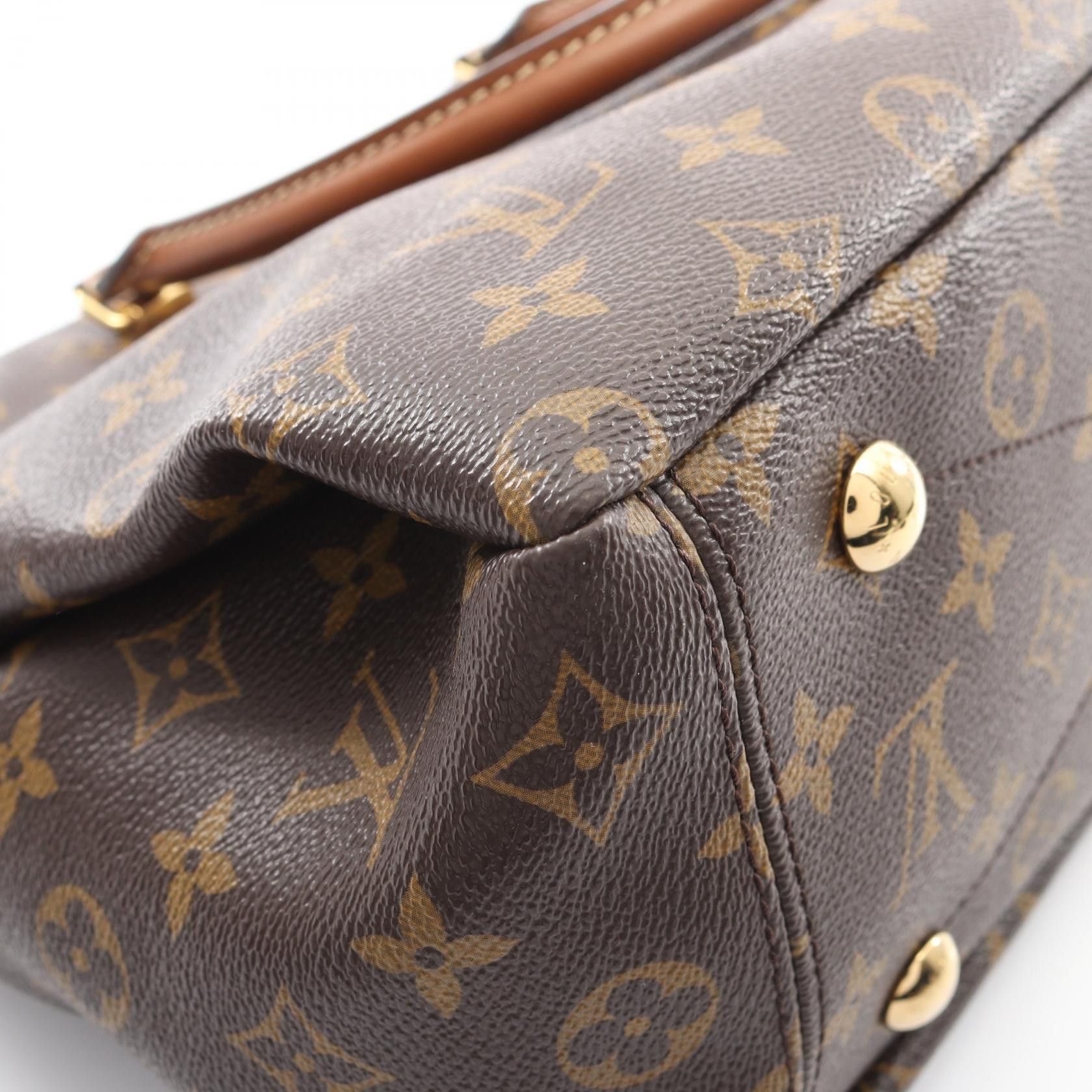 Louis Vuitton Louis Vuitton Louis Vuitton Pallas Monogram handbag Textile Handbag M42756 DUTY FREE for USA Size ONE SIZE - 7 Thumbnail