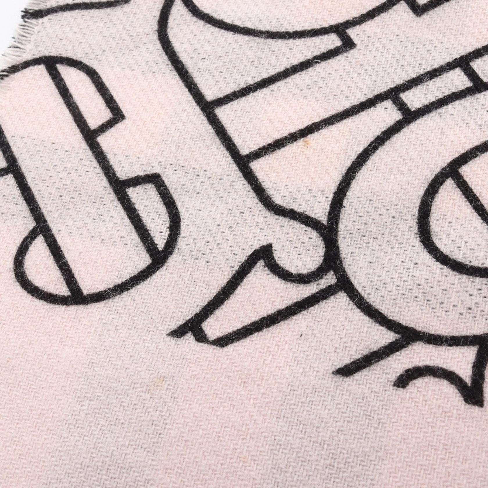 Burberry Burberry Burberry TB Monogram Cashmere Scarf Textile Scarf 8049008 DUTY FREE for USA Size ONE SIZE - 5 Thumbnail