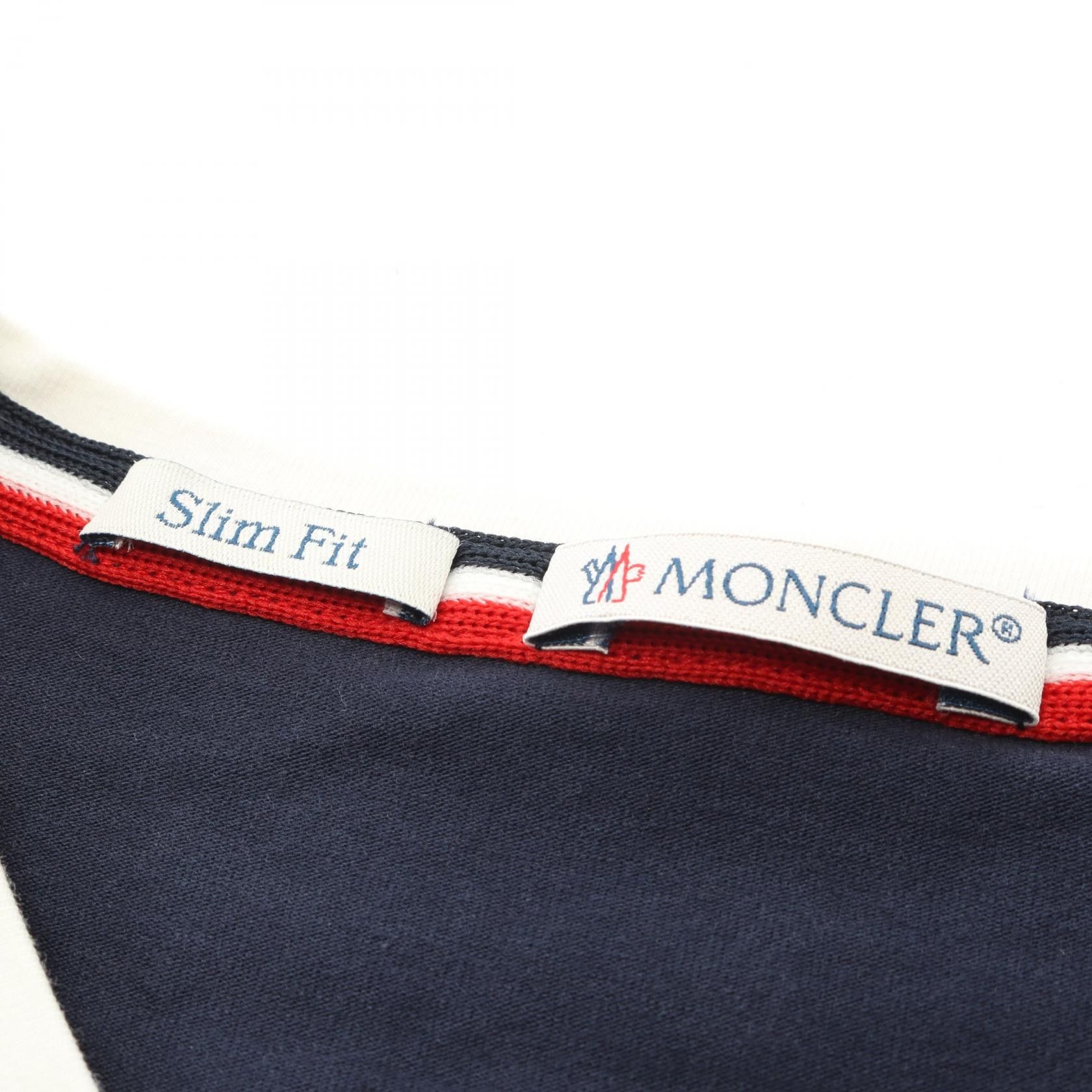 Moncler Moncler Moncler Cotton Short Sleeve T Shirt Textile T-Shirts B10918100000 DUTY FREE for USA Size ONE SIZE - 3 Thumbnail
