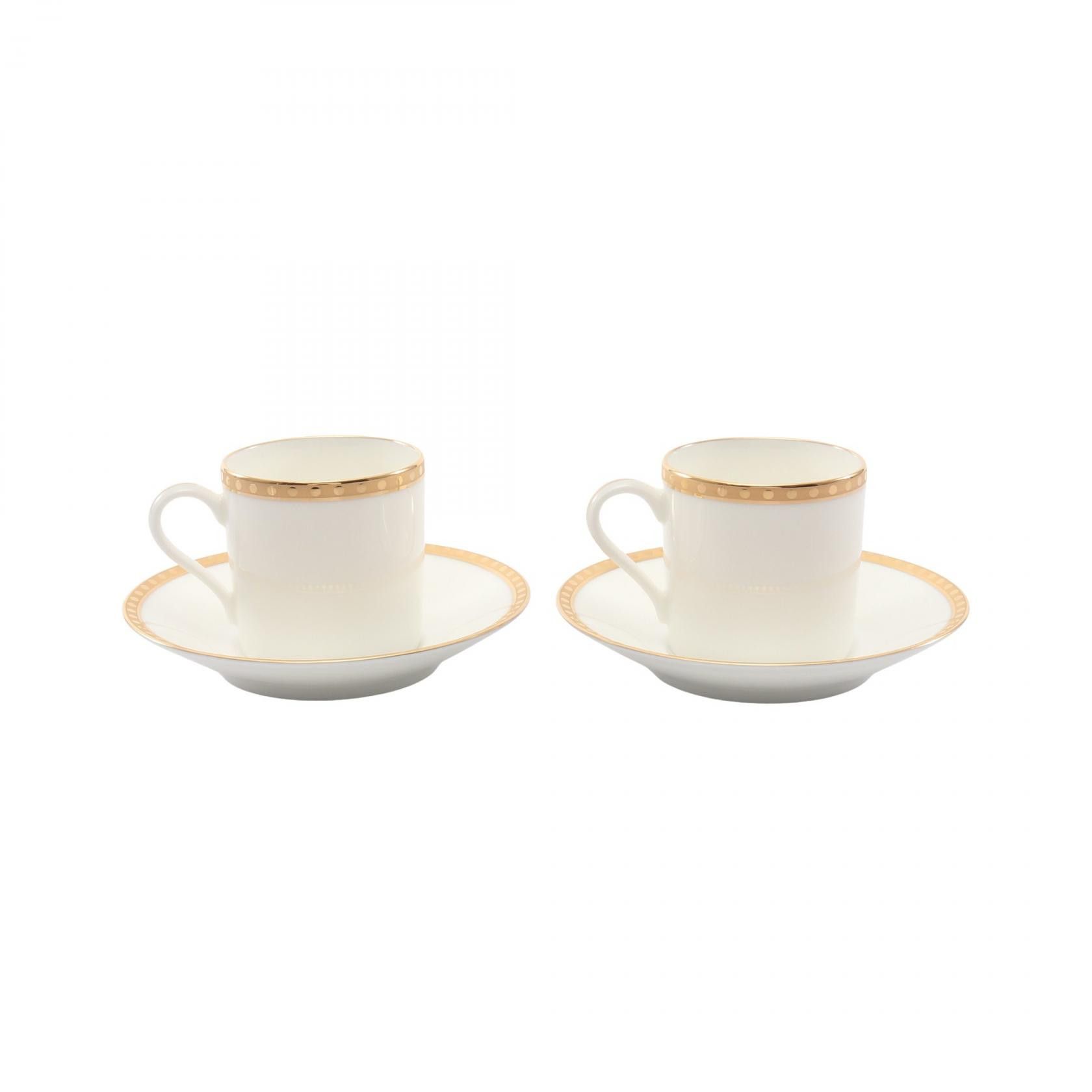 Tiffany & Co. Tiffany & Co. Tiffany & Co. Ceramic Teacup Saucer Set Glass / Ceramic Other DUTY FREE for USA Size ONE SIZE - 2 Thumbnail