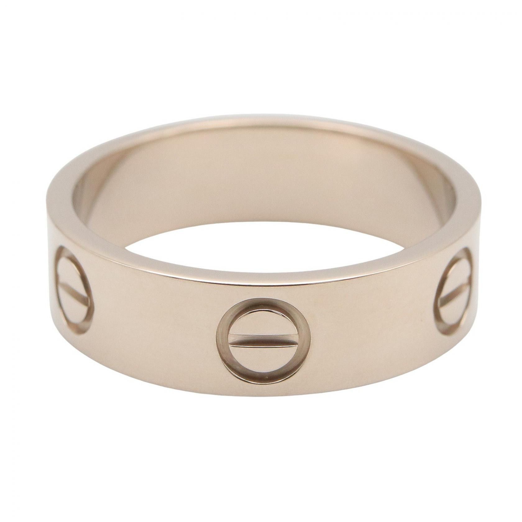 Cartier Cartier Cartier Love Au750 Ring Size 13.5 Precious Metal Ring DUTY FREE for USA Size ONE SIZE - 2 Thumbnail