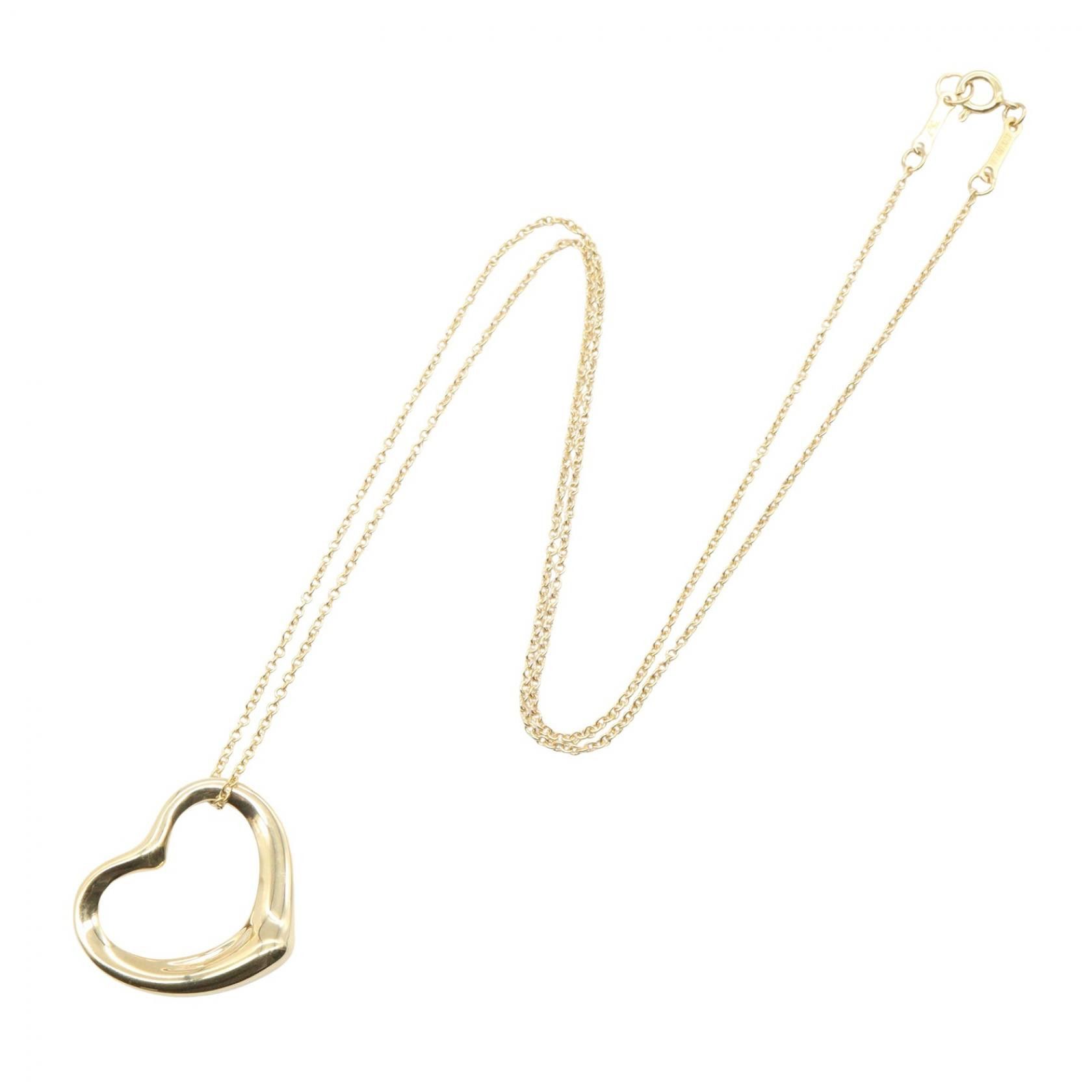 Tiffany & Co. Tiffany & Co. Tiffany & Co. Open Heart Au750 Necklace Precious Metal Necklace DUTY FREE for USA Size ONE SIZE - 2 Thumbnail