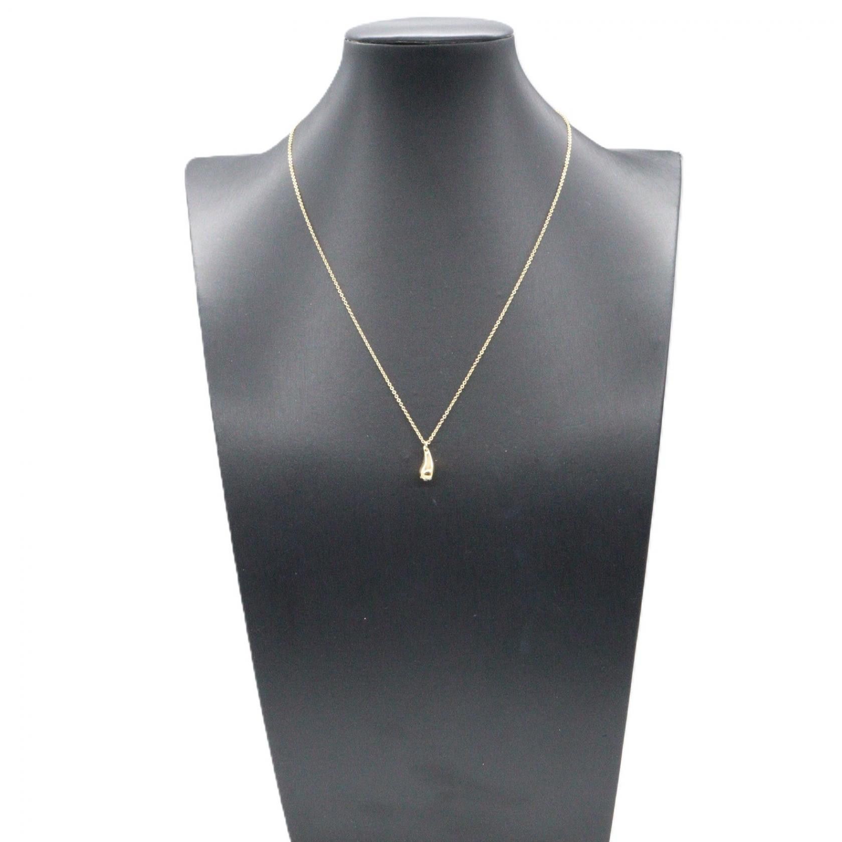 Tiffany & Co. Tiffany & Co. Tiffany & Co. Teardrop Au750 Necklace Precious Metal Necklace DUTY FREE for USA Size ONE SIZE - 5 Thumbnail