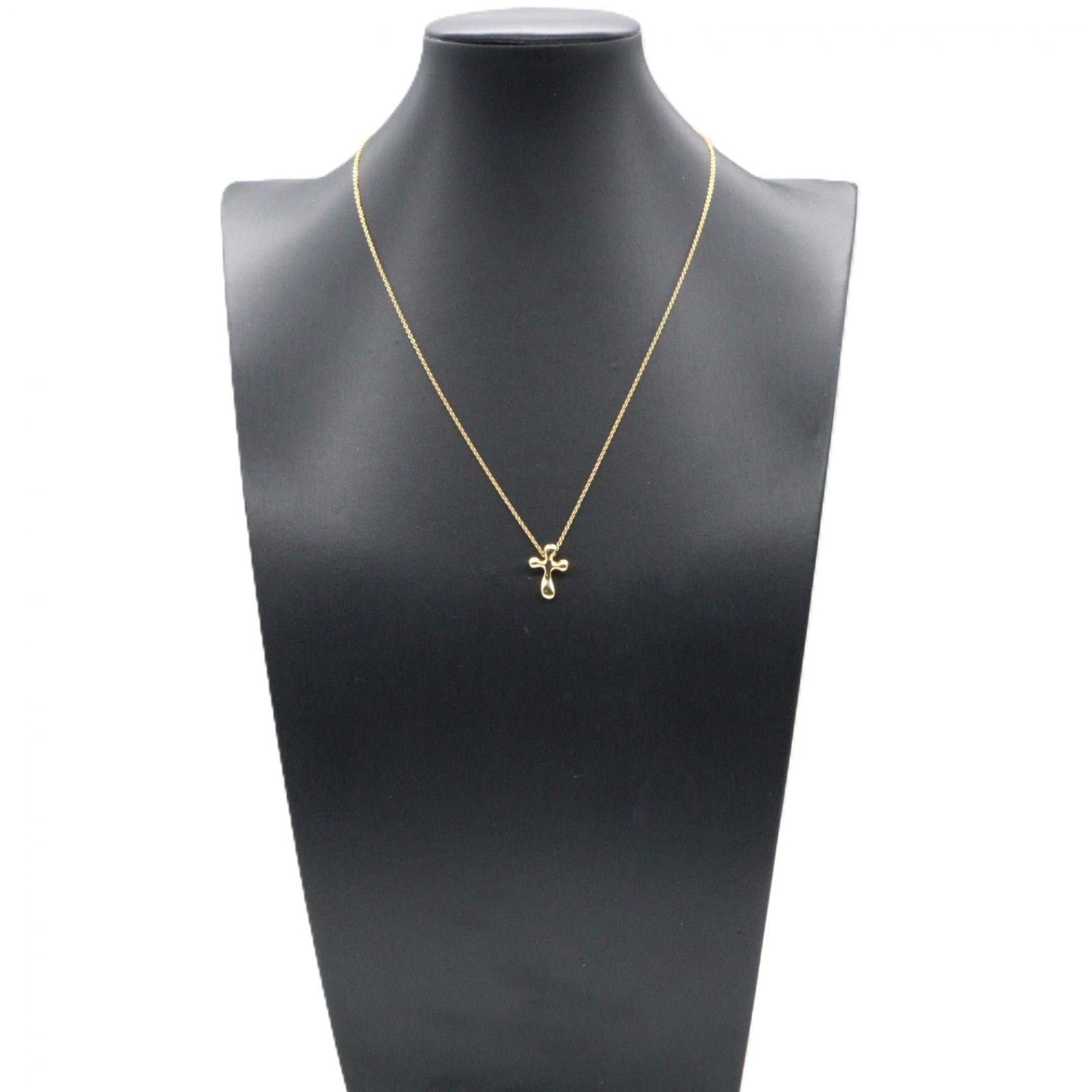 Tiffany & Co. Tiffany & Co. Tiffany & Co. Cross Au750 Necklace Precious Metal Necklace DUTY FREE for USA Size ONE SIZE - 5 Thumbnail