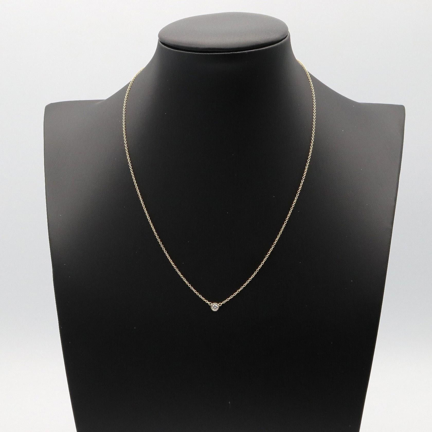 Tiffany & Co. Tiffany & Co. Tiffany＆Co By The Yard Au750 Diamond Necklace Precious Metal Necklace DUTY FREE for USA Size ONE SIZE - 5 Thumbnail