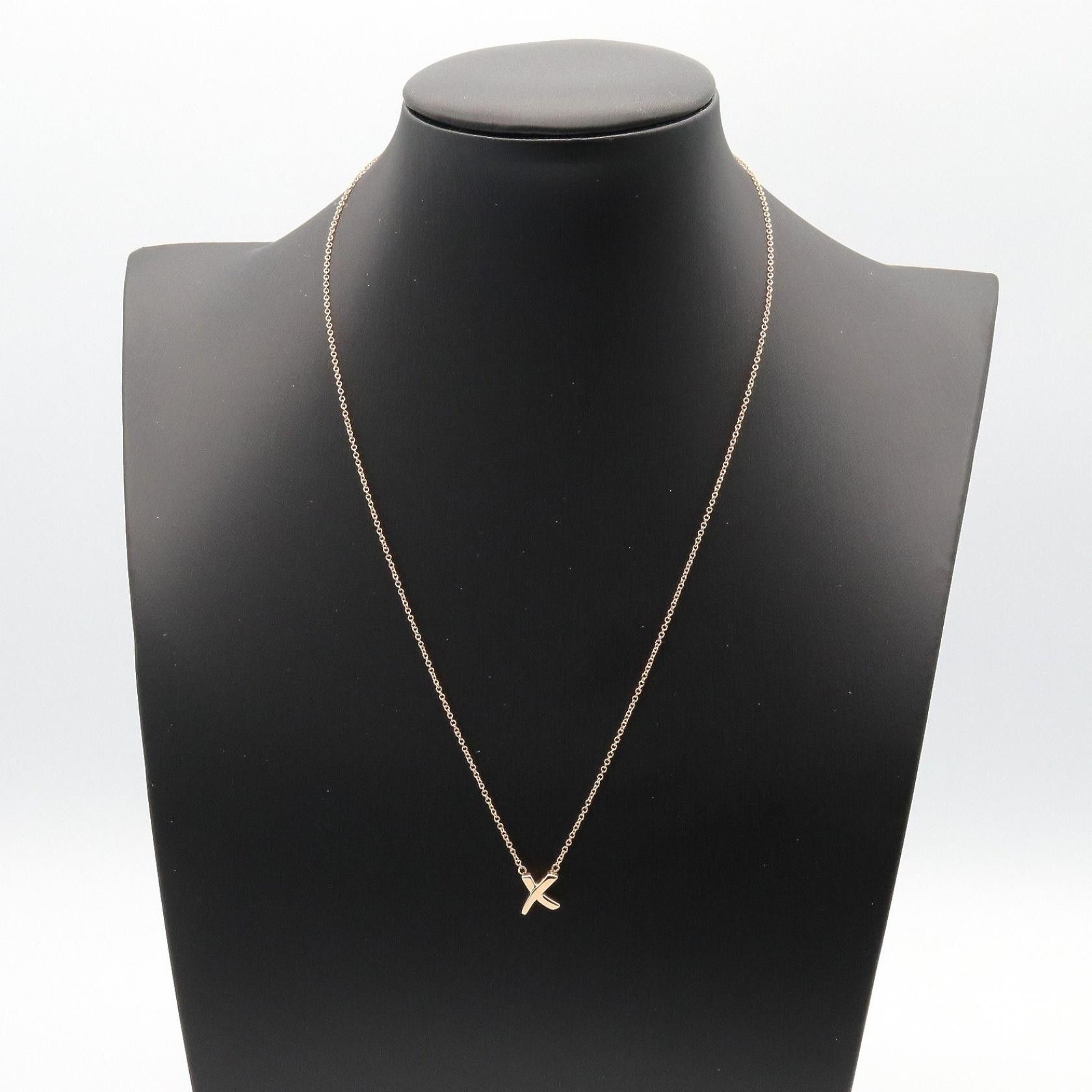 Tiffany & Co. Tiffany & Co. Tiffany & Co. Kiss Au750 Necklace Precious Metal Necklace DUTY FREE for USA Size ONE SIZE - 6 Thumbnail