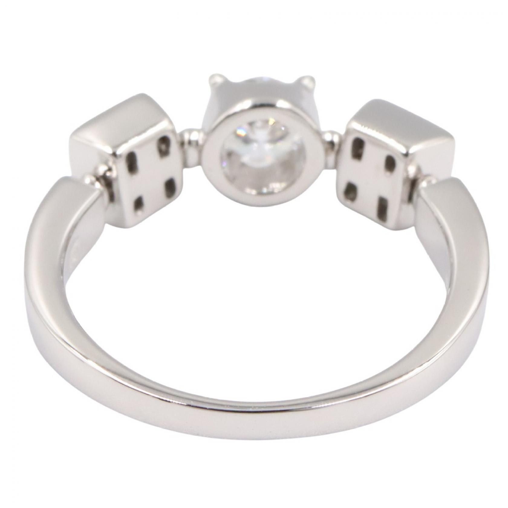 Bvlgari Bvlgari Bvlgari Lucia Au750 Diamond Ring Size 9.5 Precious Metal Ring DUTY FREE for USA Size ONE SIZE - 3 Thumbnail