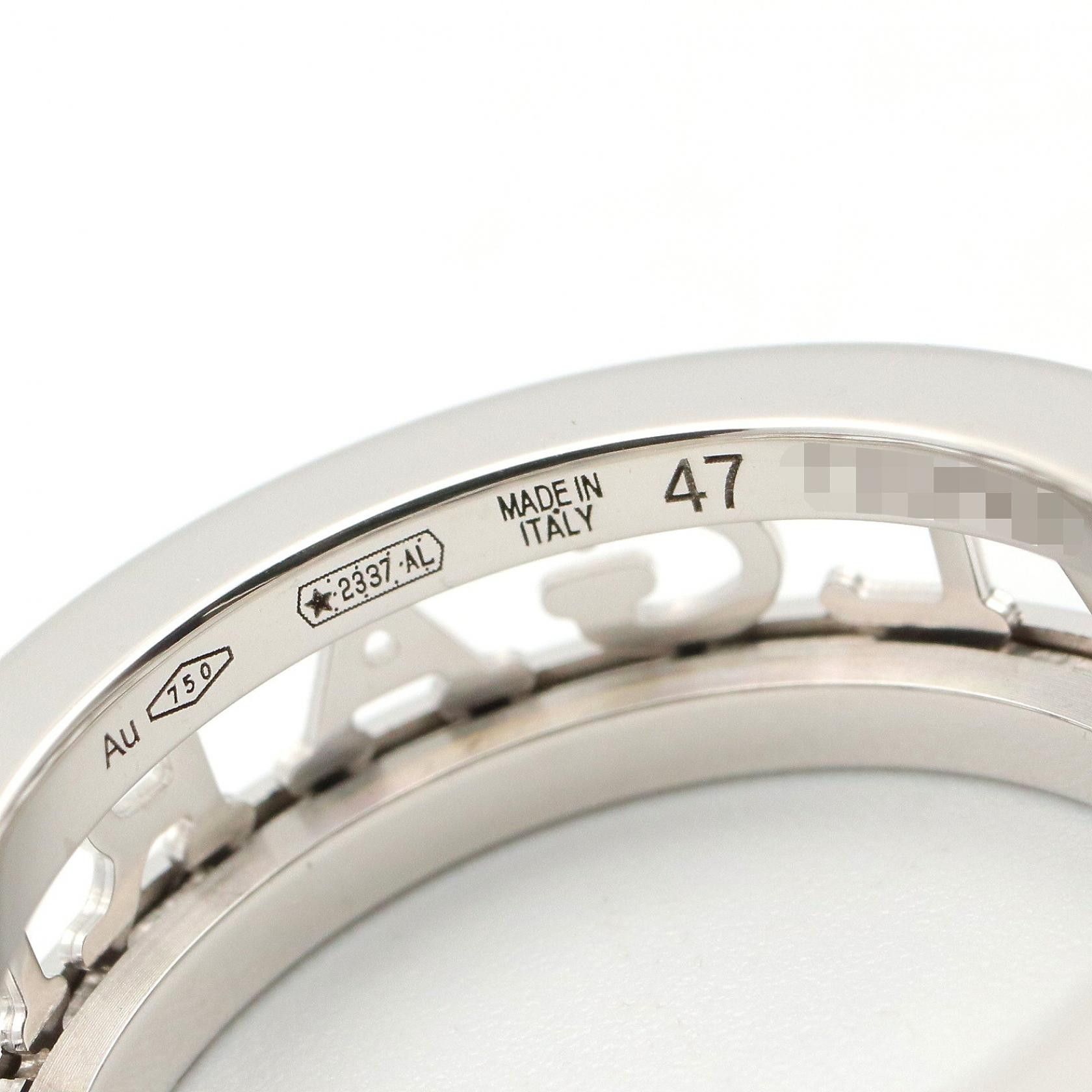 Bvlgari Bvlgari Bvlgari B-zero1 Au750 White Gold Ring Size 6.5 Precious Metal Ring DUTY FREE for USA Size ONE SIZE - 4 Thumbnail