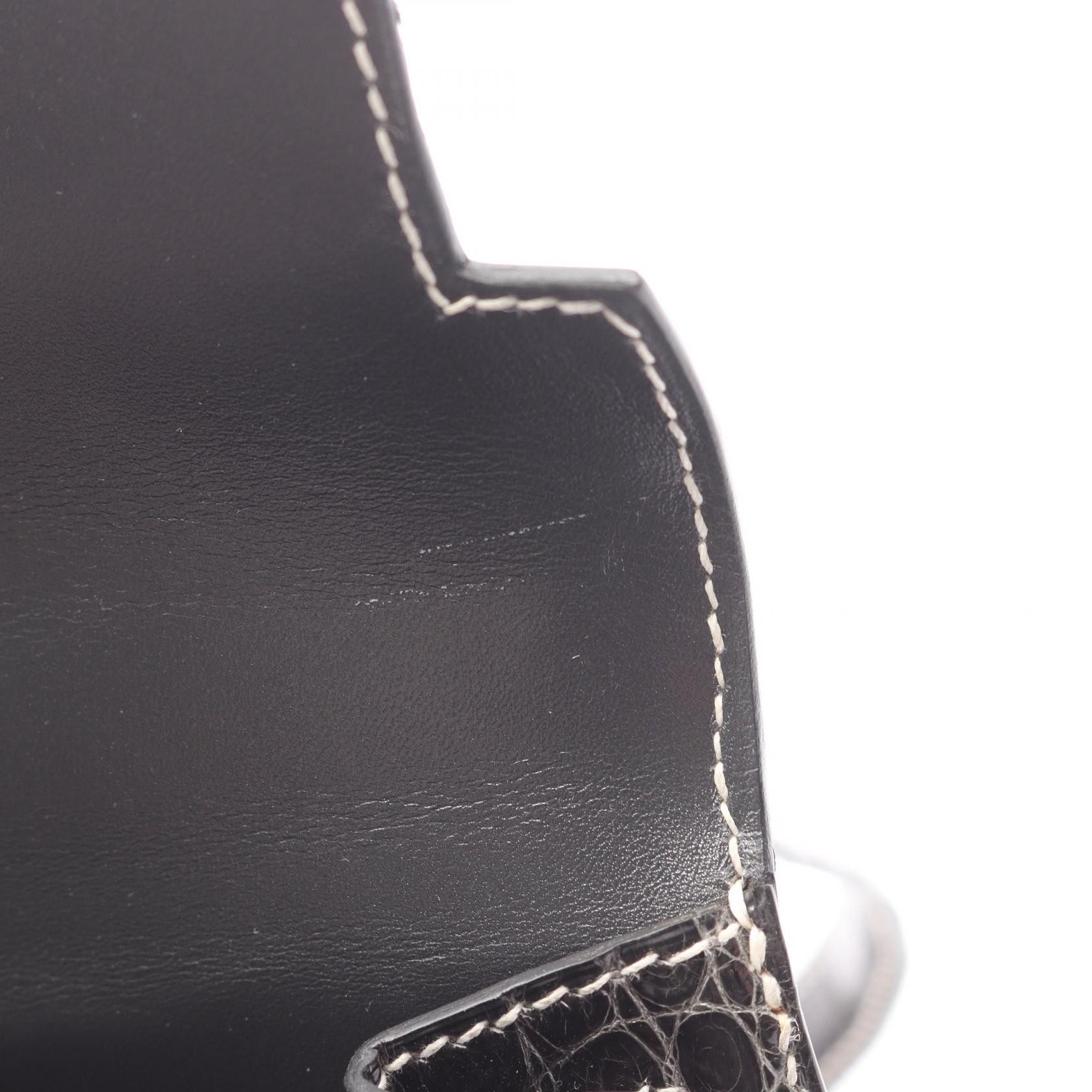 Hermes Hermes Hermes MiniKelly20 Niloticus Handbag Leather Handbag L DUTY FREE for USA Size ONE SIZE - 6 Thumbnail