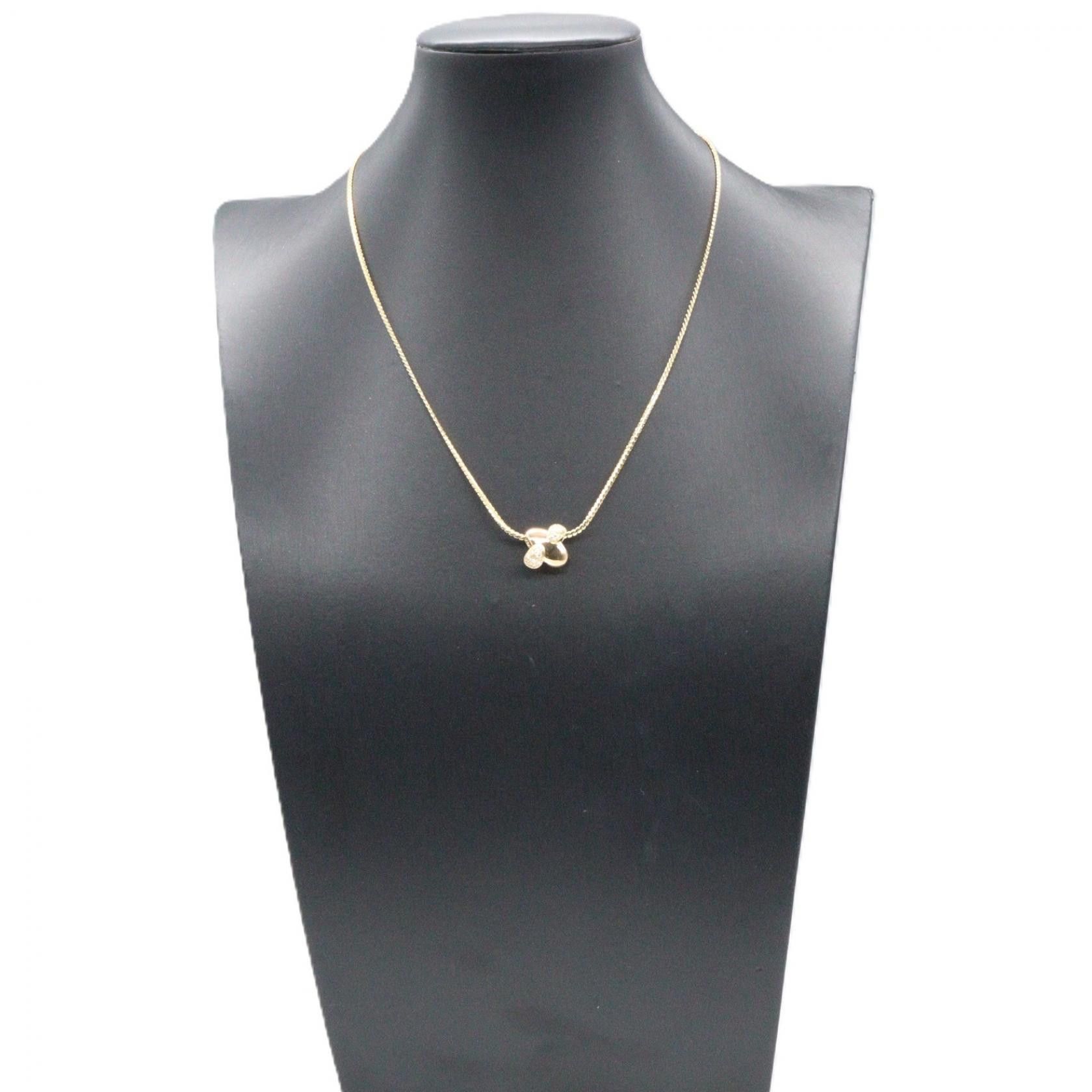 Mikimoto Mikimoto Mikimoto Au750 Diamond Necklace Precious Metal Necklace DUTY FREE for USA Size ONE SIZE - 5 Thumbnail