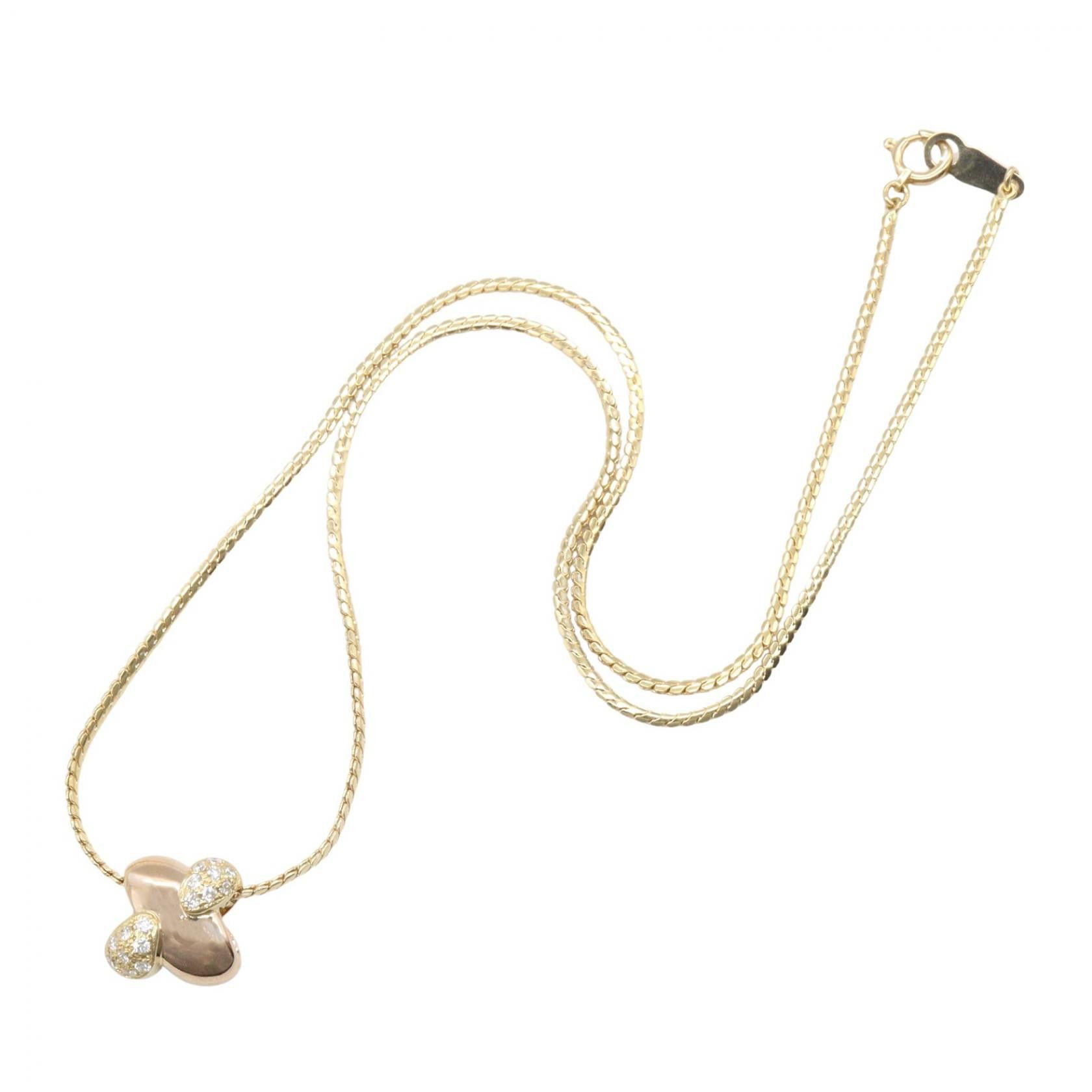 Mikimoto Mikimoto Mikimoto Au750 Diamond Necklace Precious Metal Necklace DUTY FREE for USA Size ONE SIZE - 2 Thumbnail