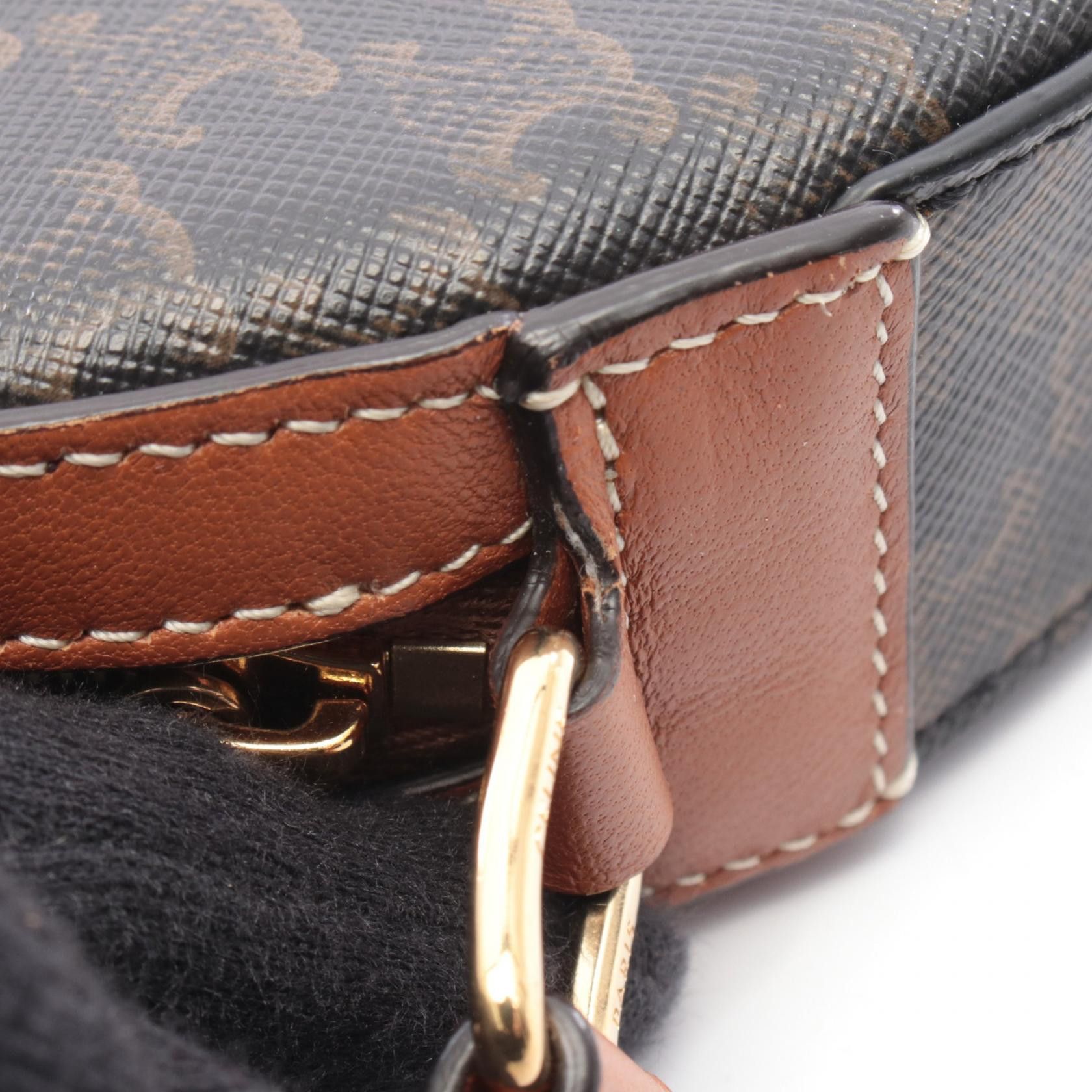 Celine Celine Celine Round Purse Triomphe Coated Canvas Shoulder Bag Plastic / Synthetic Shoulder Bag 10G342 DUTY FREE for USA Size ONE SIZE - 6 Thumbnail
