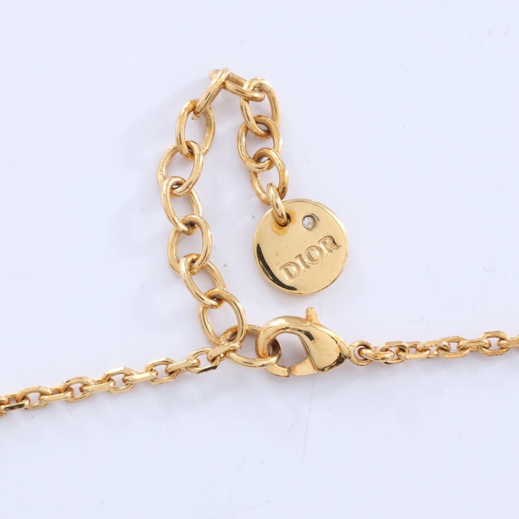 Dior Dior Dior PETIT CD Necklace Metal Necklace DUTY FREE for USA Size ONE SIZE - 4 Thumbnail