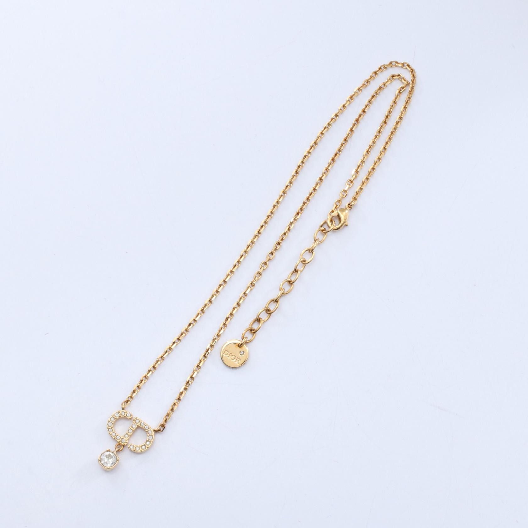Dior Dior Dior PETIT CD Necklace Metal Necklace DUTY FREE for USA Size ONE SIZE - 3 Thumbnail
