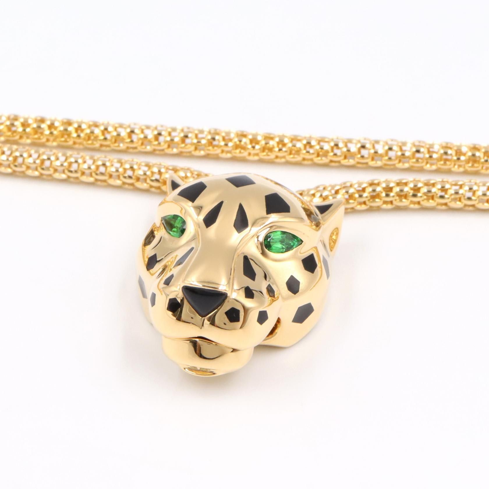 Cartier Cartier Cartier Panthere de Cartier Au750 Diamond Tsavorite Onyx Necklace Precious Metal Necklace N7408338 DUTY FREE for USA Size ONE SIZE - 4 Thumbnail