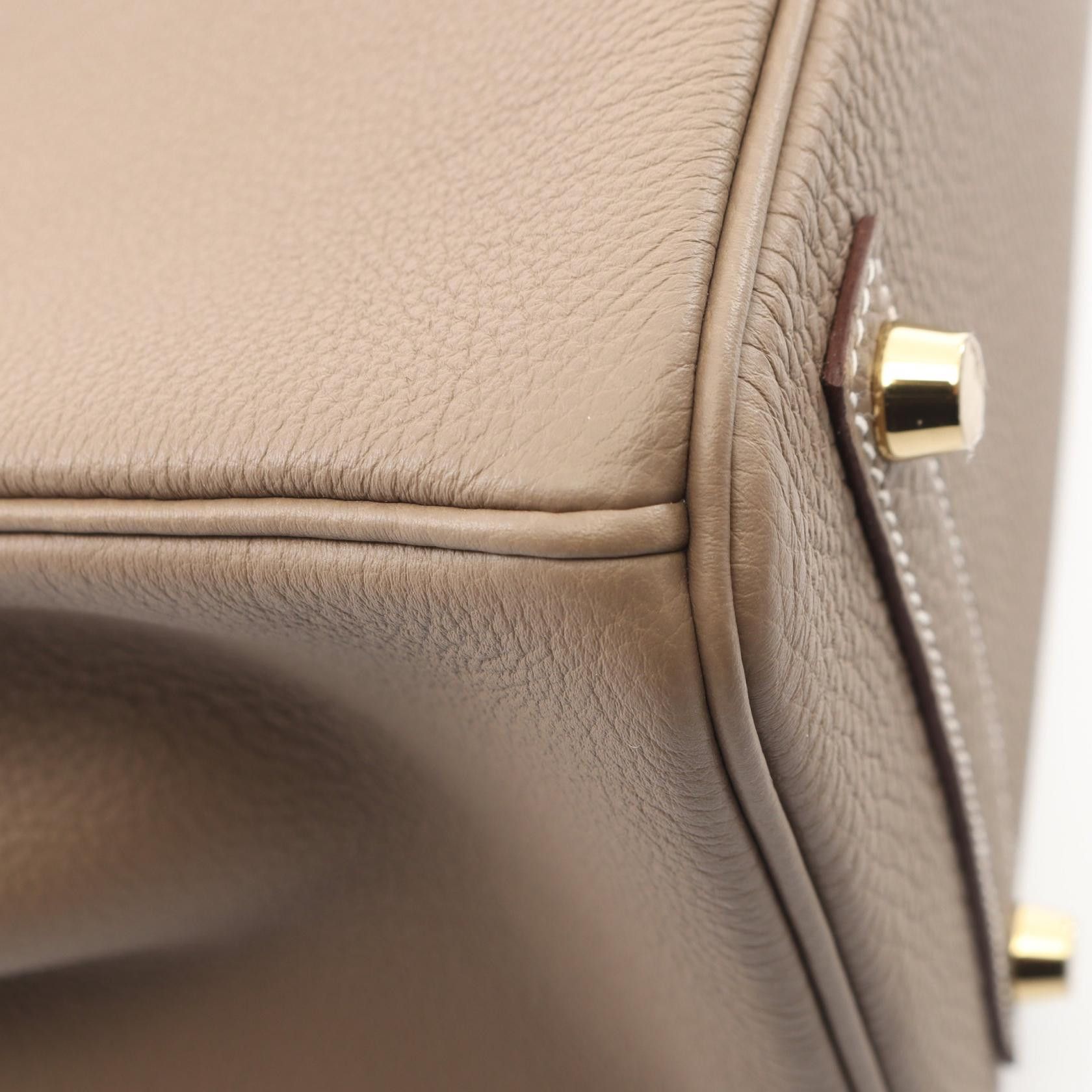 Hermes Hermes Hermes Birkin30 Togo Leather Handbag Stamp K (2025) DUTY FREE for USA Size ONE SIZE - 7 Thumbnail