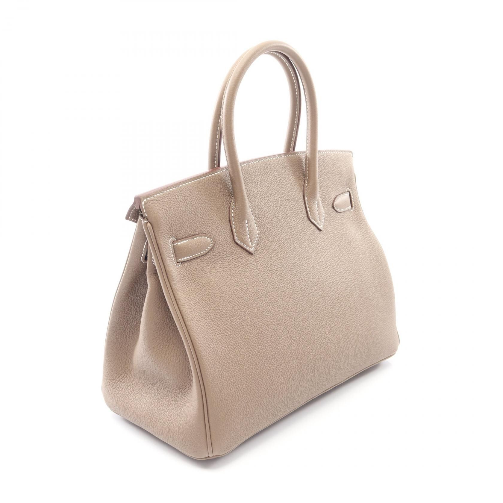 Hermes Hermes Hermes Birkin30 Togo Leather Handbag Stamp K (2025) DUTY FREE for USA Size ONE SIZE - 2 Thumbnail