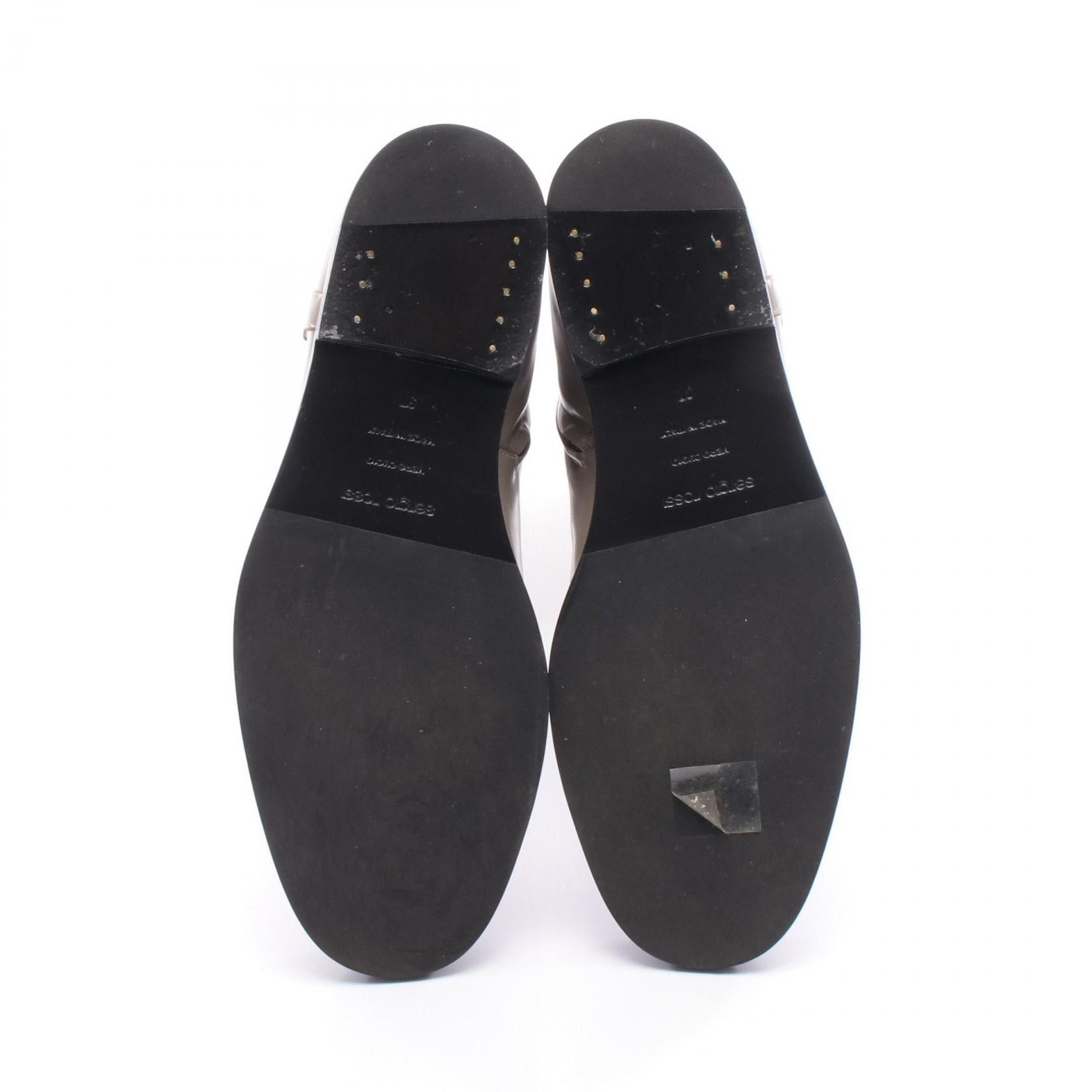 Other Other Sergio Rossi SR NORA Leather Boots Leather Shoes SRNORA DUTY FREE for USA Size ONE SIZE - 4 Thumbnail