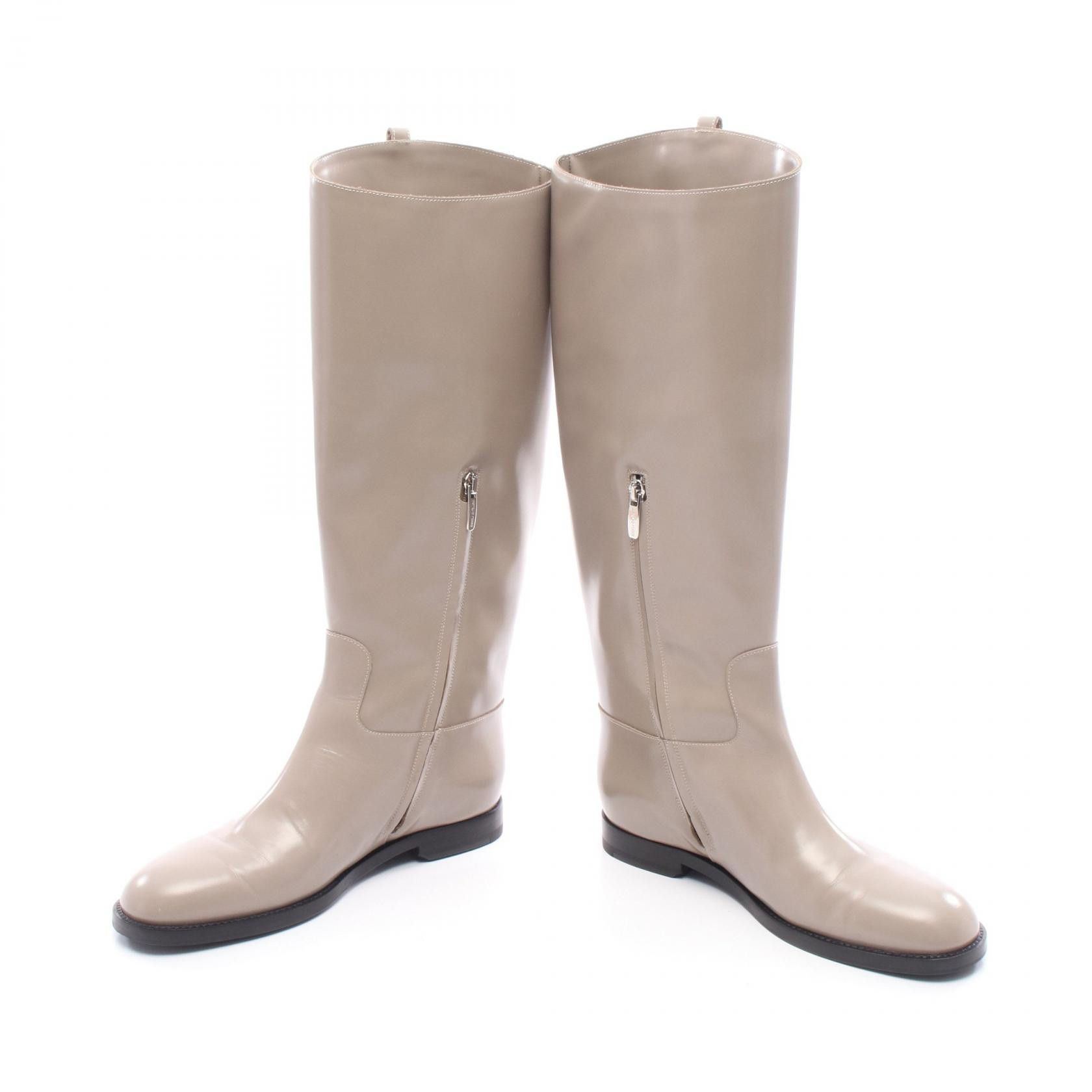 Other Other Sergio Rossi SR NORA Leather Boots Leather Shoes SRNORA DUTY FREE for USA Size ONE SIZE - 3 Thumbnail