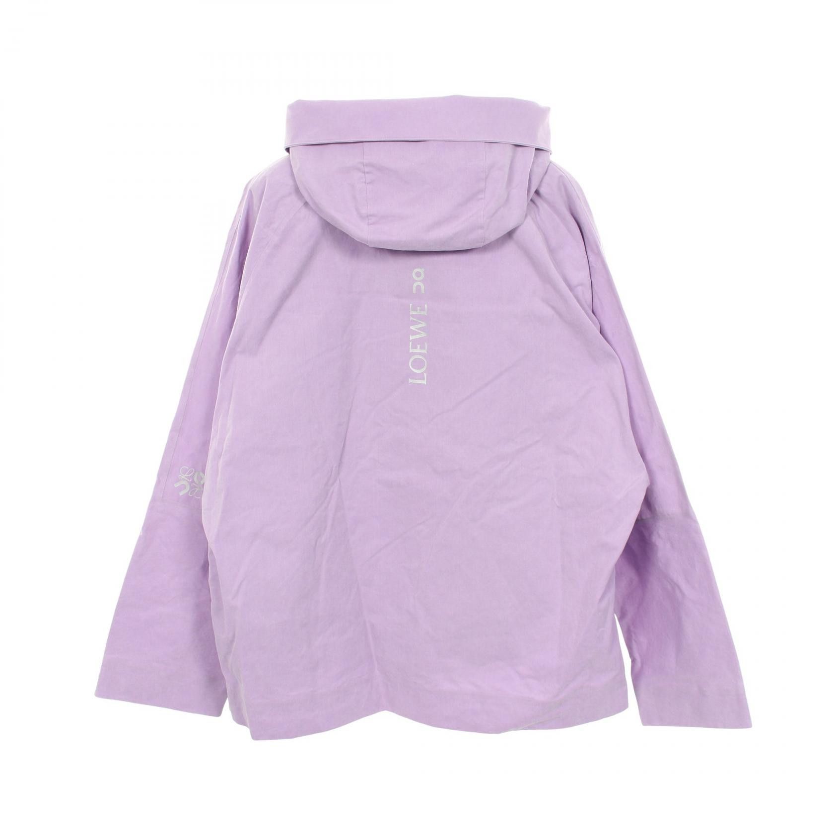 Loewe Loewe Loewe LOEWE on Short Parka cotton polyester jacket Textile Outerwear 1UF1052017A DUTY FREE for USA Size ONE SIZE - 2 Thumbnail