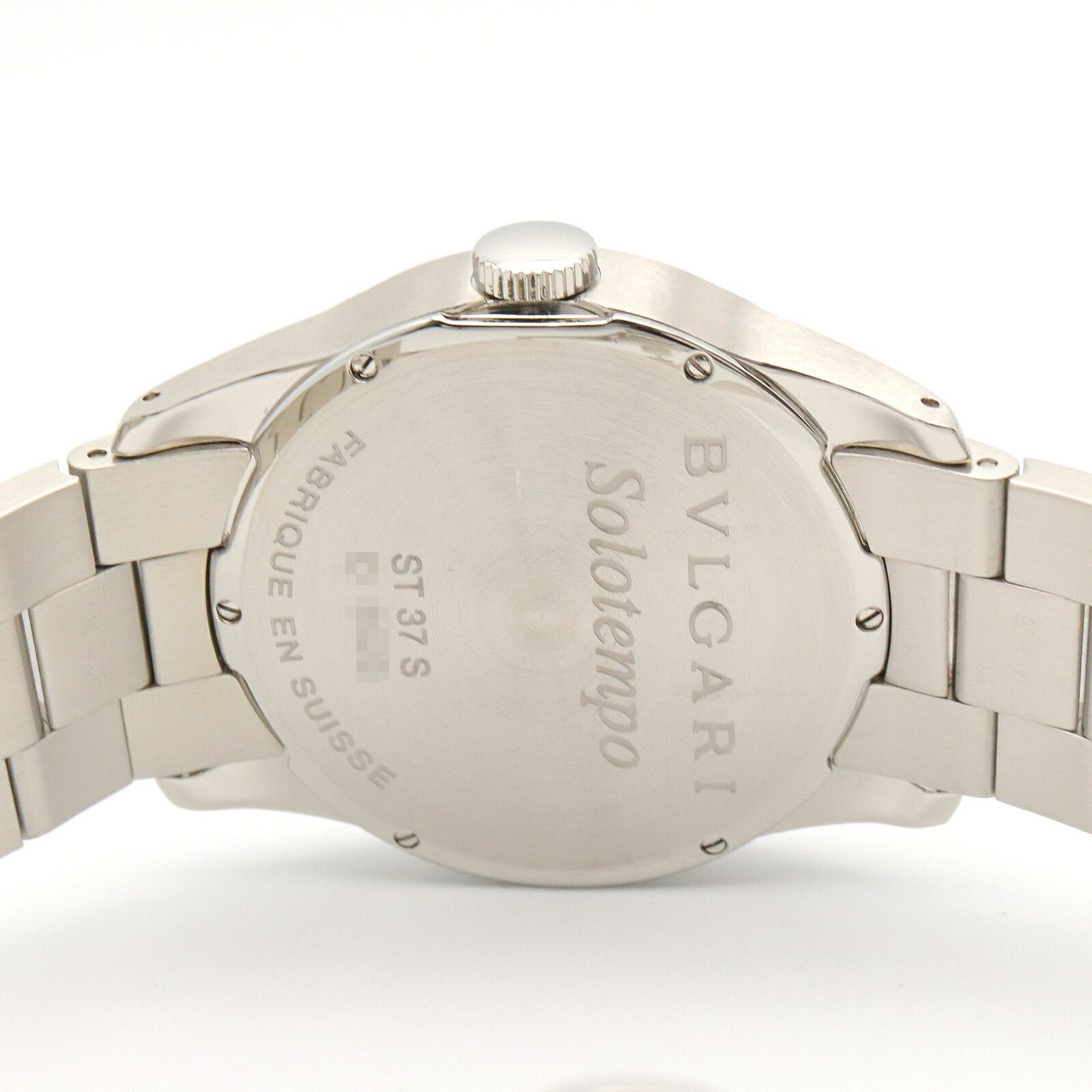 Bvlgari Bvlgari Bvlgari Solo Tempo Stainless Steel Watch Metal Quartz ST37S DUTY FREE for USA Size ONE SIZE - 5 Thumbnail