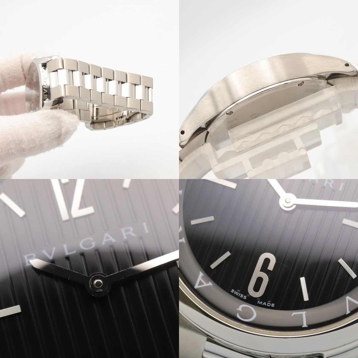 Bvlgari Bvlgari Bvlgari Solo Tempo Stainless Steel Watch Metal Quartz ST37S DUTY FREE for USA Size ONE SIZE - 8 Thumbnail