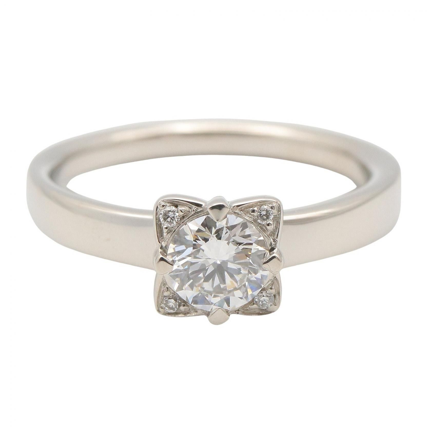 Bvlgari Bvlgari Bvlgari Dedicata a Venezia Pt950 Diamond Ring Size 6.5 Precious Metal Ring DUTY FREE for USA Size ONE SIZE - 2 Thumbnail