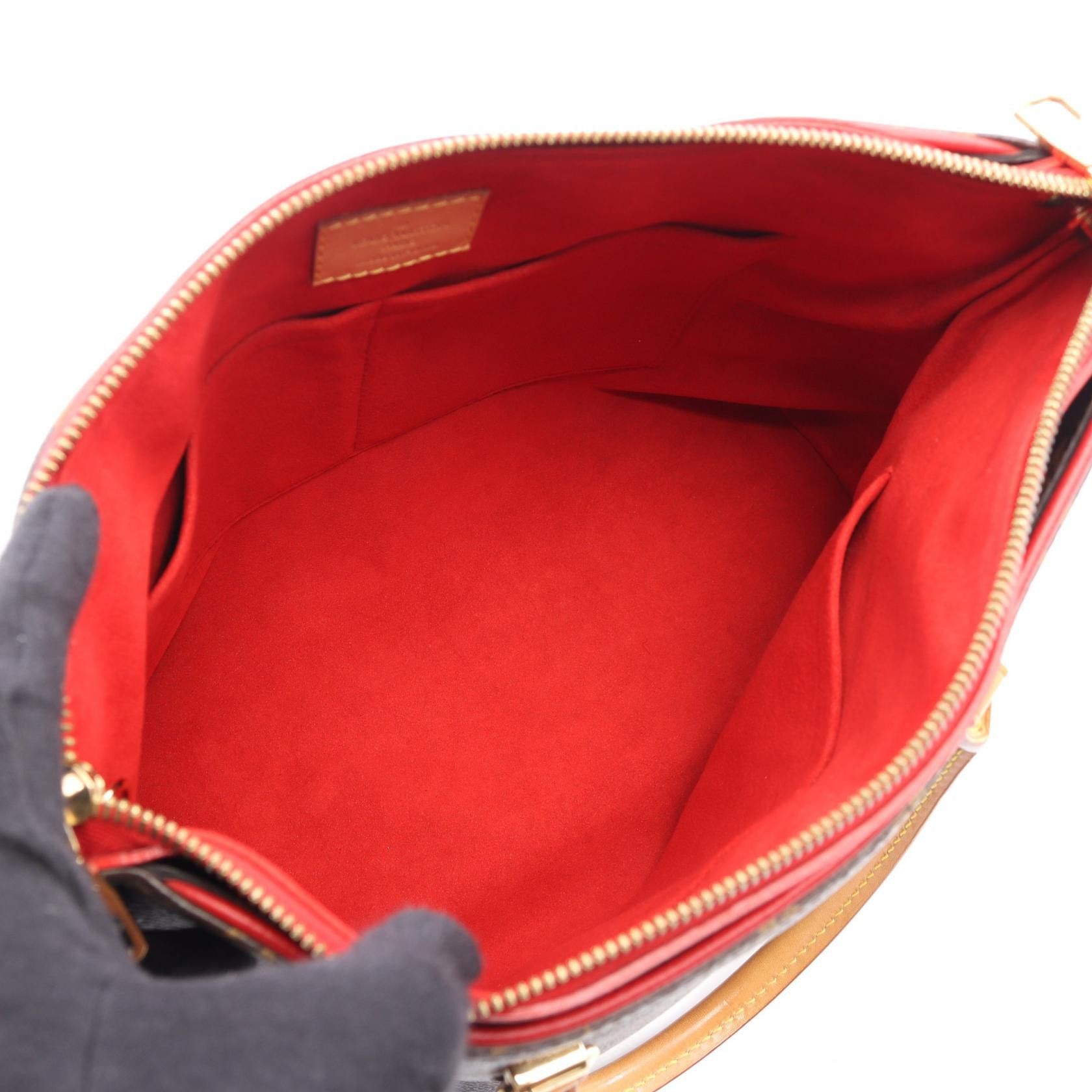 Louis Vuitton Louis Vuitton Louis Vuitton Pallas Monogram 2way handbag Textile Handbag M41175 DUTY FREE for USA Size ONE SIZE - 3 Thumbnail