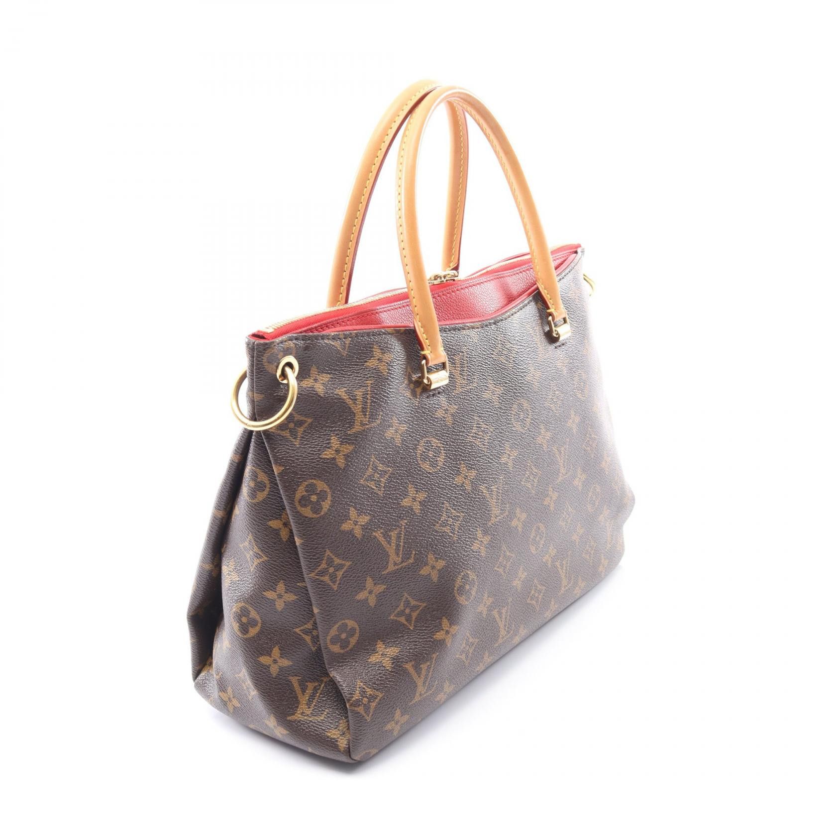 Louis Vuitton Louis Vuitton Louis Vuitton Pallas Monogram 2way handbag Textile Handbag M41175 DUTY FREE for USA Size ONE SIZE - 2 Thumbnail
