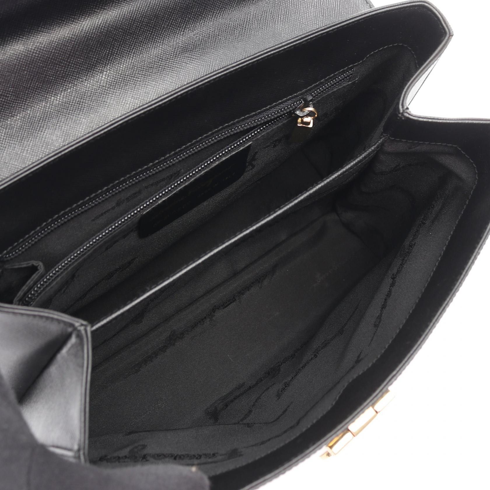 Salvatore Ferragamo Salvatore Ferragamo Salvatore Ferragamo Gancini leather 2way handbag Leather Handbag 210290 DUTY FREE for USA Size ONE SIZE - 3 Thumbnail
