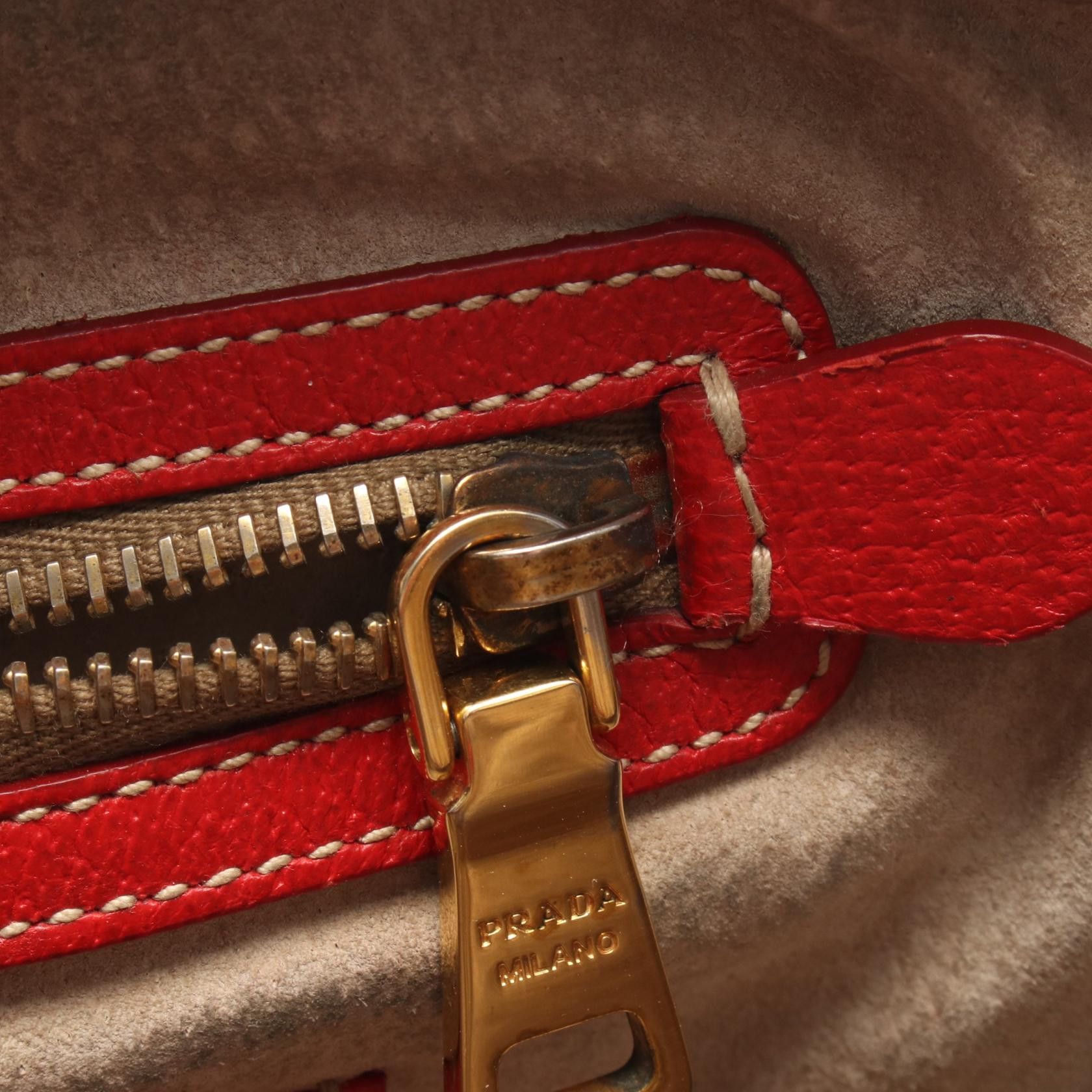 Prada Prada PRADA 2way Canvas Leather Handbag Textile Handbag BL0713 DUTY FREE for USA Size ONE SIZE - 5 Thumbnail