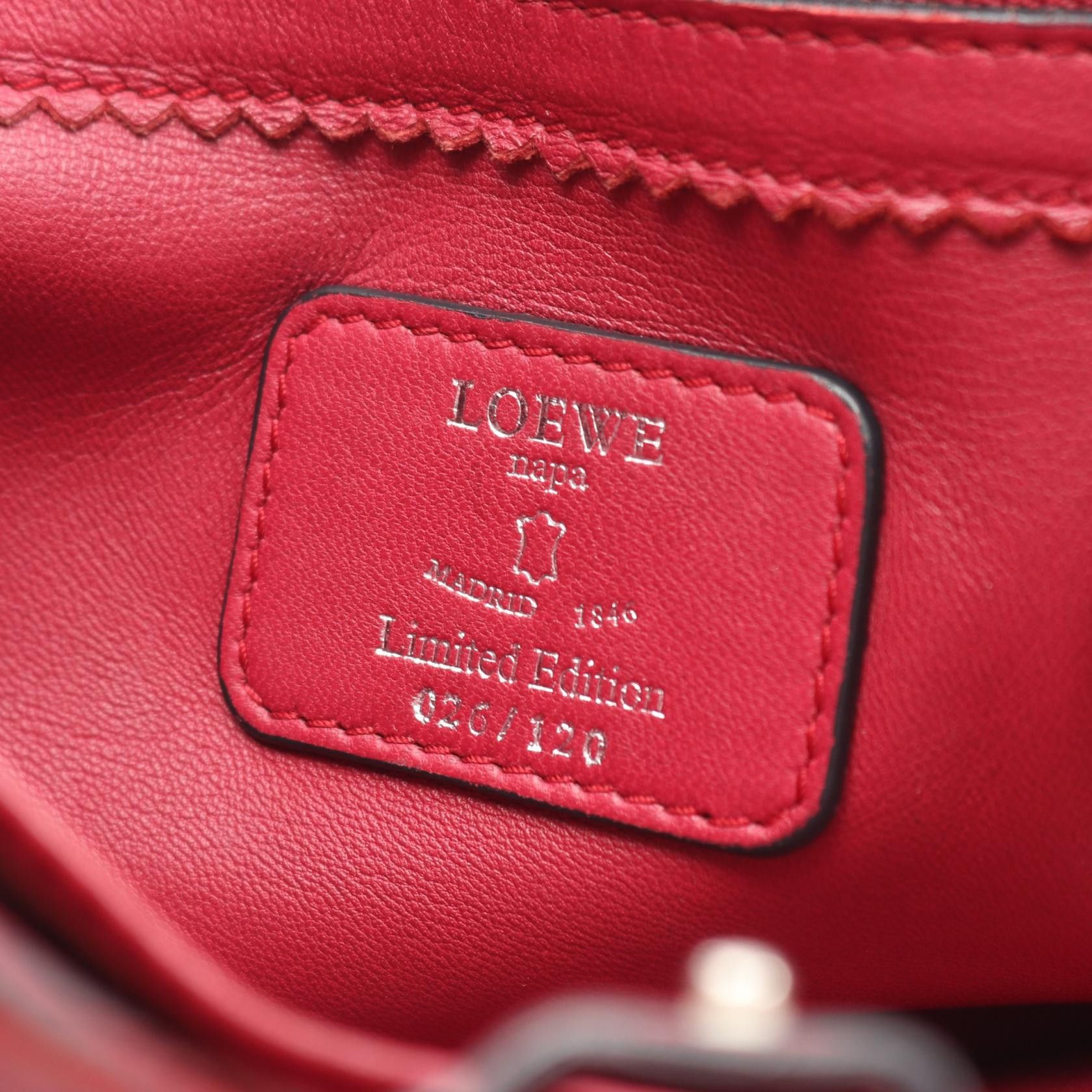 Loewe Loewe Loewe Anagram Nappa Leather Limited Tote Bag Leather Tote Bag DUTY FREE for USA Size ONE SIZE - 4 Thumbnail