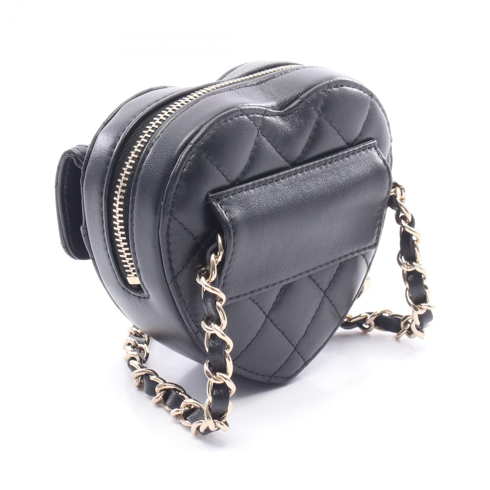 Chanel Chanel Chanel Heart Matelasse Leather Shoulder Bag Leather Shoulder Bag AP2784 DUTY FREE for USA Size ONE SIZE - 2 Thumbnail