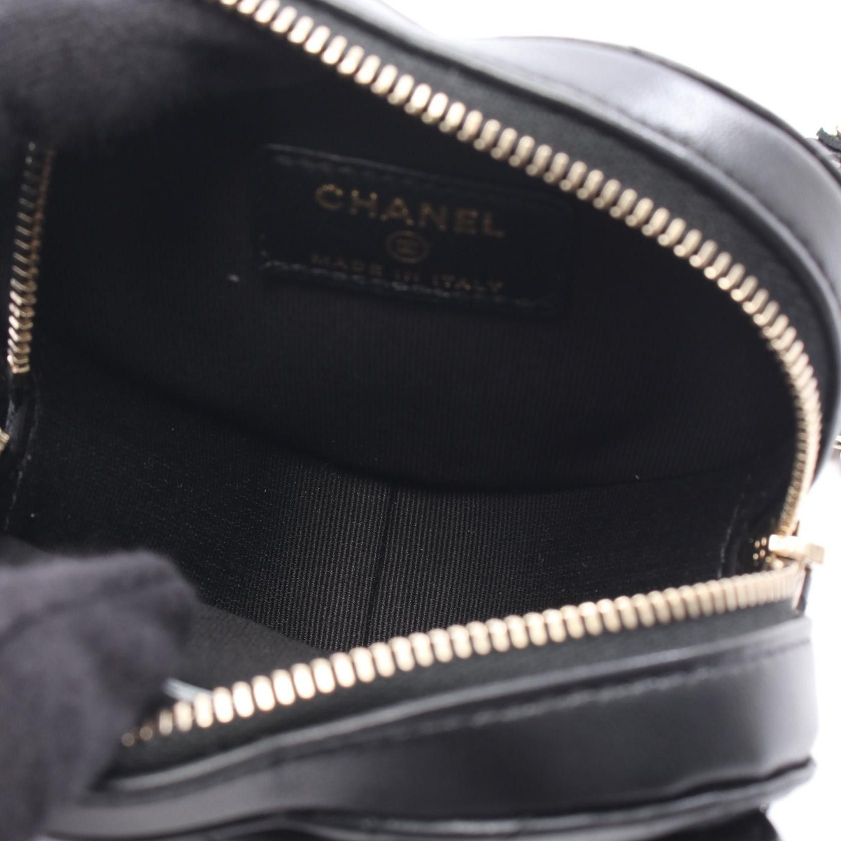 Chanel Chanel Chanel Heart Matelasse Leather Shoulder Bag Leather Shoulder Bag AP2784 DUTY FREE for USA Size ONE SIZE - 3 Thumbnail