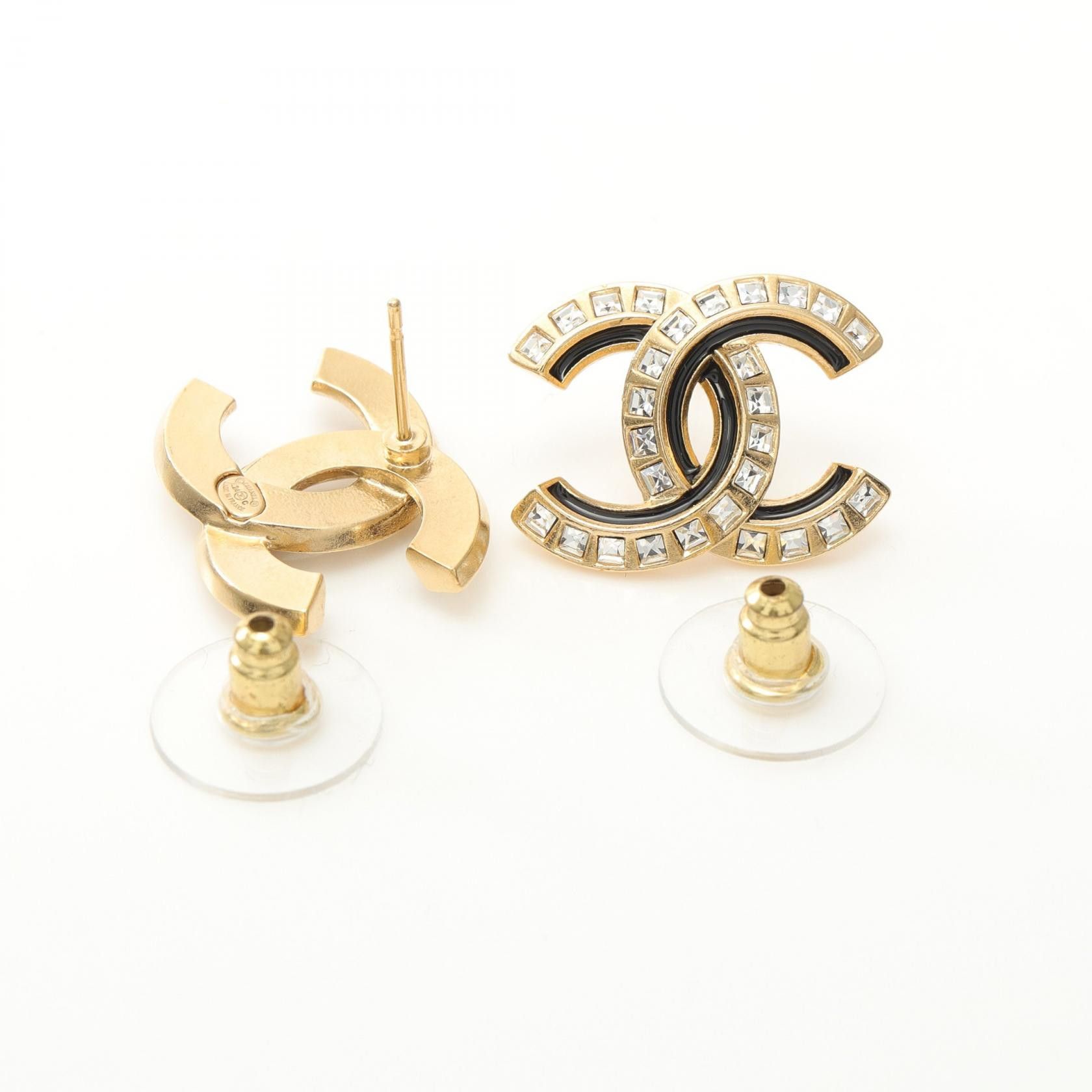 Chanel Chanel CHANEL Coco Mark Earrings Metal Earrings DUTY FREE for USA Size ONE SIZE - 5 Thumbnail