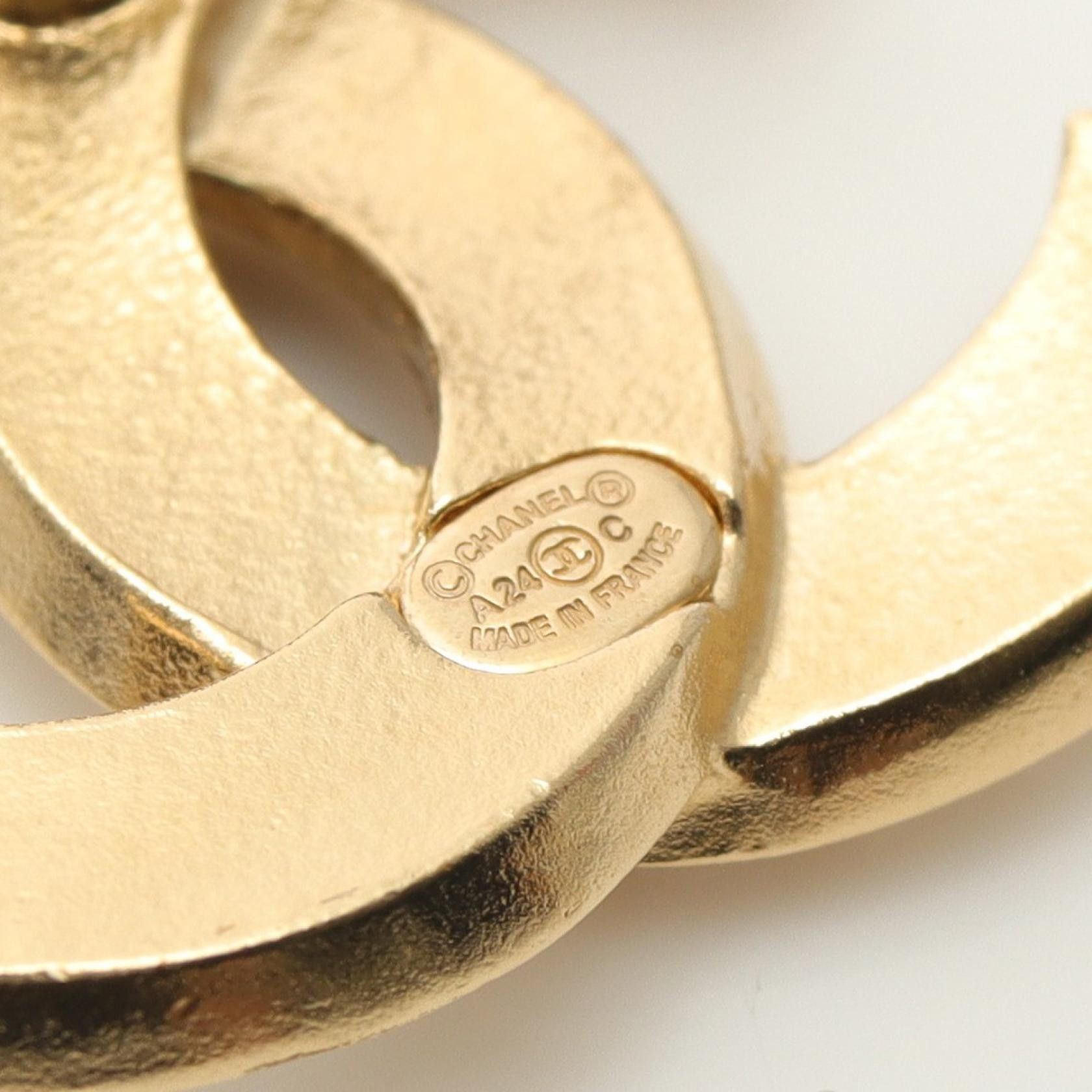 Chanel Chanel CHANEL Coco Mark Earrings Metal Earrings DUTY FREE for USA Size ONE SIZE - 3 Thumbnail