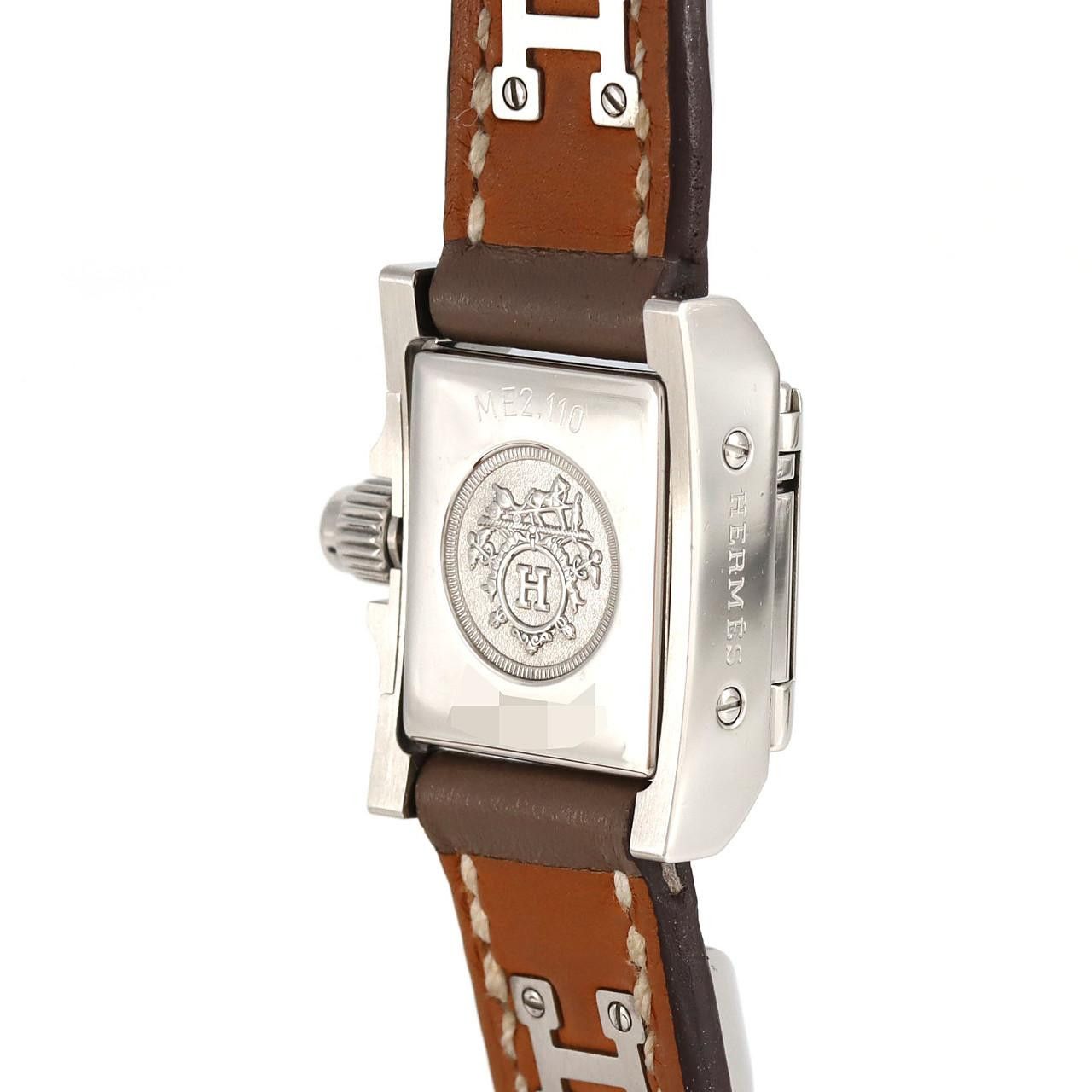 Hermes Hermes Hermes Medor Double Tour Stainless Steel Quartz Metal Quartz ME2.110 DUTY FREE for USA Size ONE SIZE - 4 Thumbnail